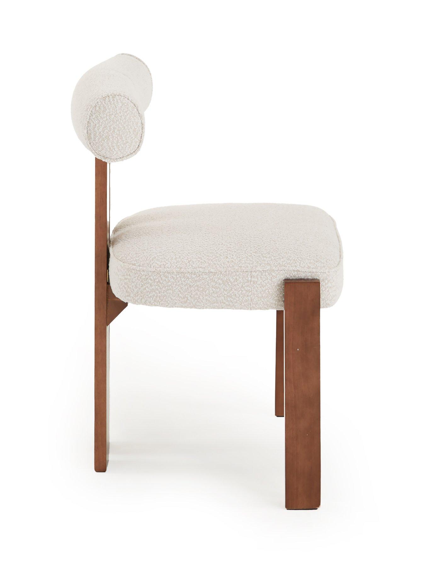 Image 4 of 6 of The Very Collection Amber Pair Of Dining Chairs - FSC Certified&reg;