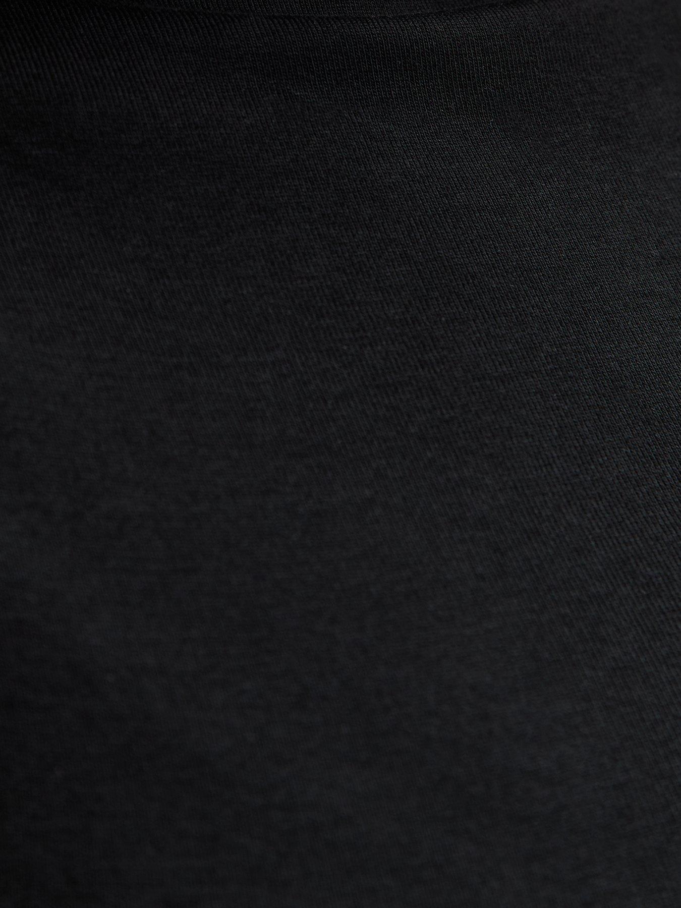 Image 6 of 6 of New Look High Neck Vest Top - Black