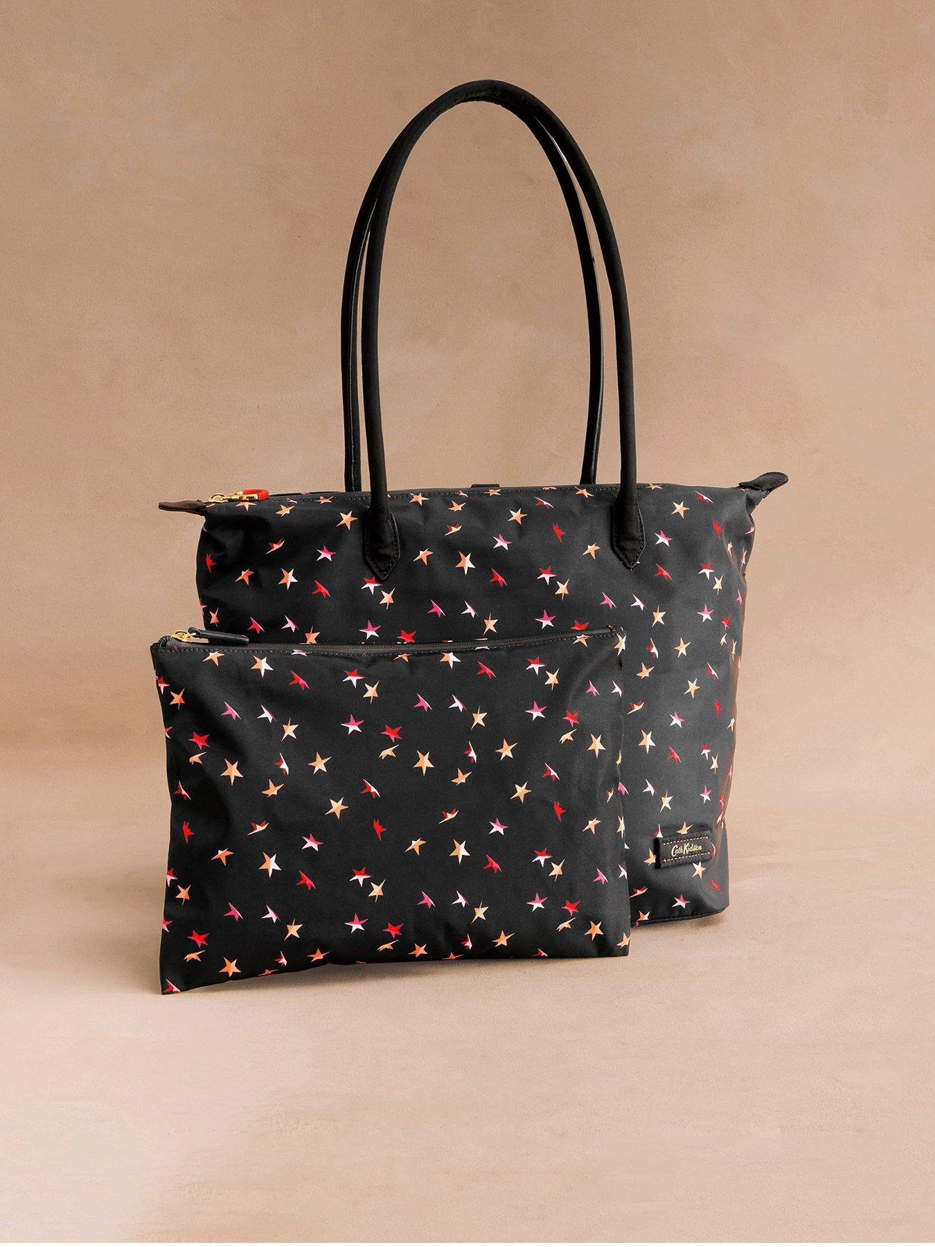 Cath Kidston Medium Black Star Tote