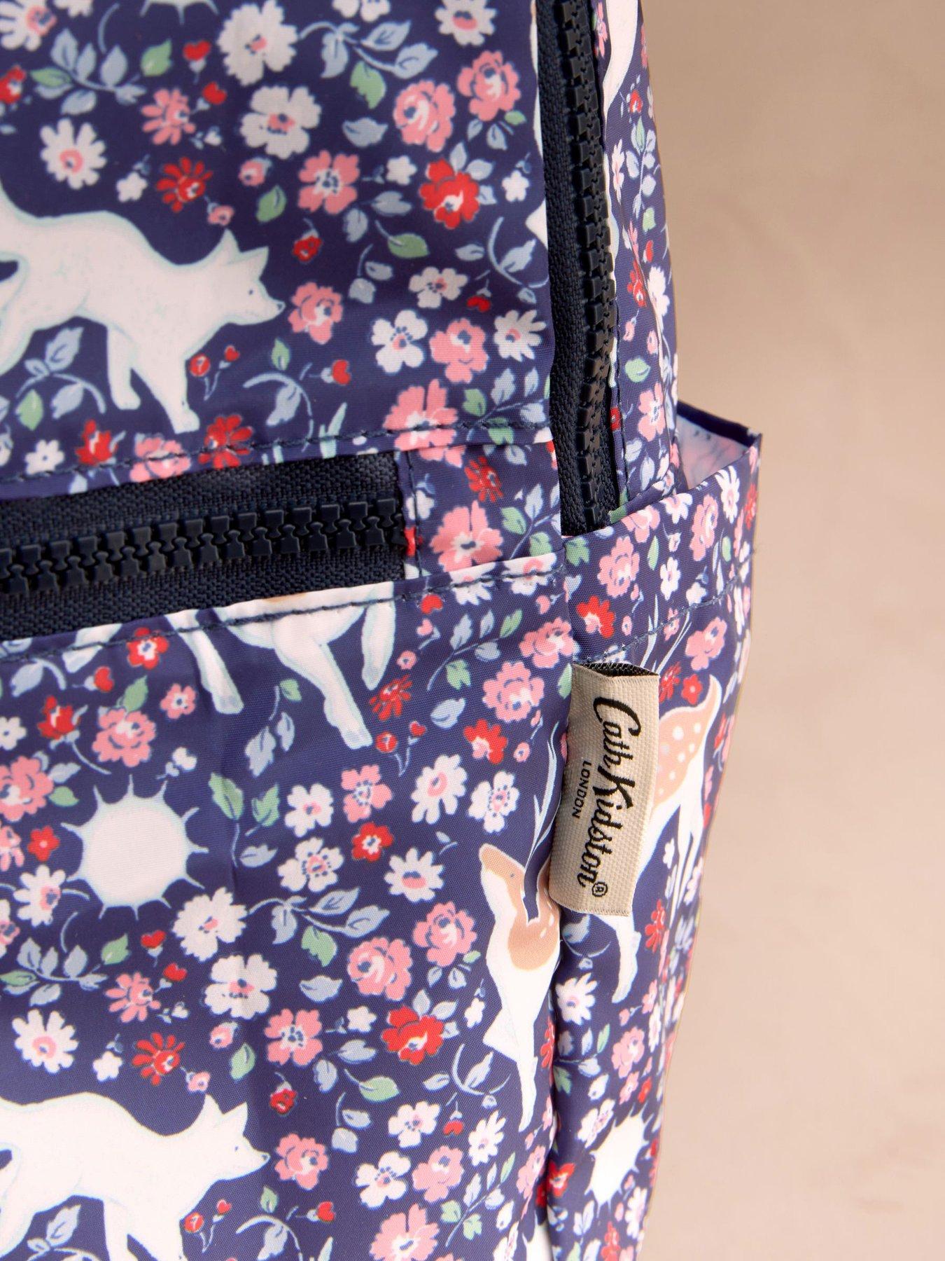 Image 2 of 5 of Cath Kidston Polar Ditsy Backpack - Navy