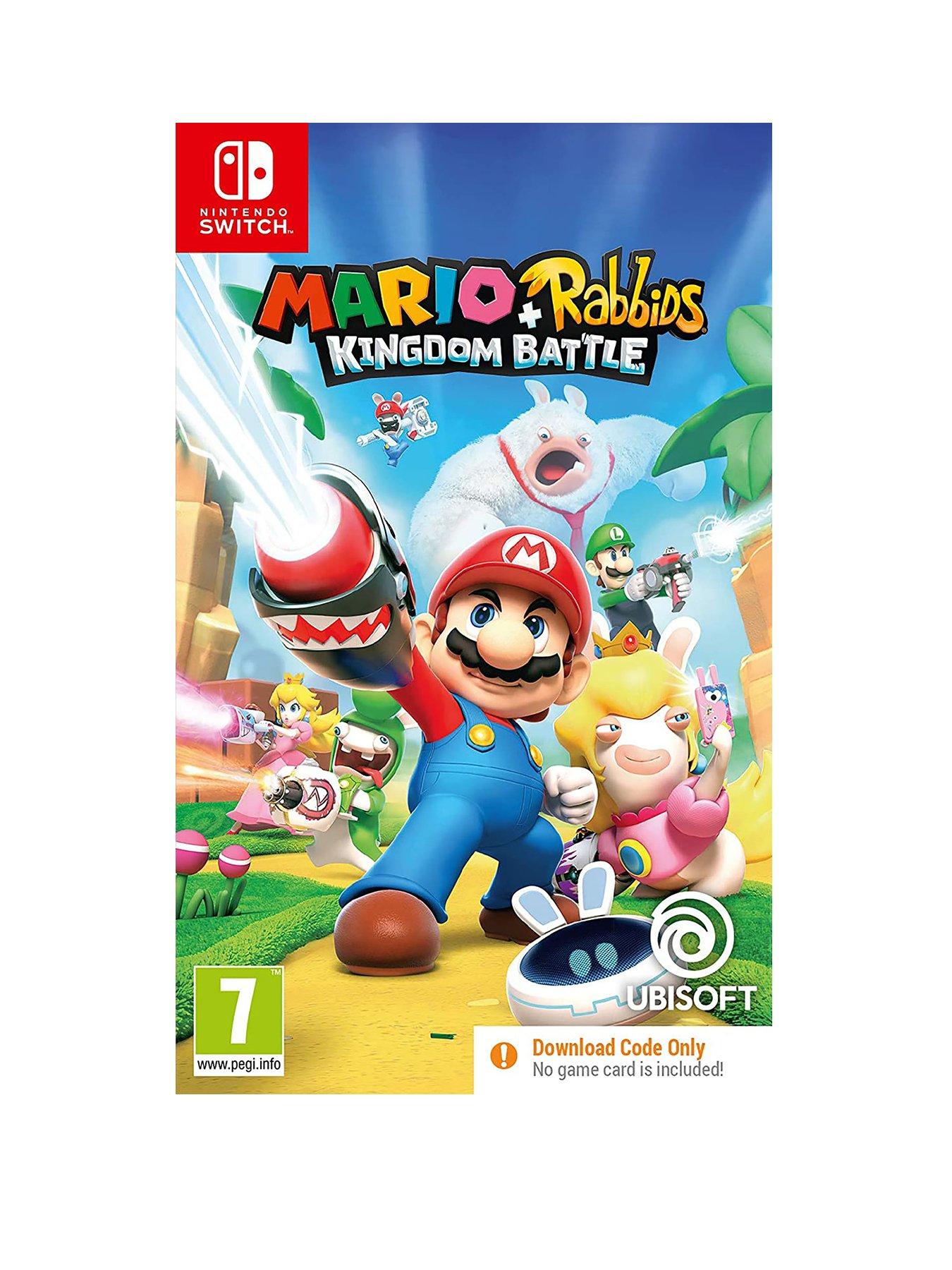 Nintendo Switch Mario Rabbids: Kingdom Battle (Code in Box) Very