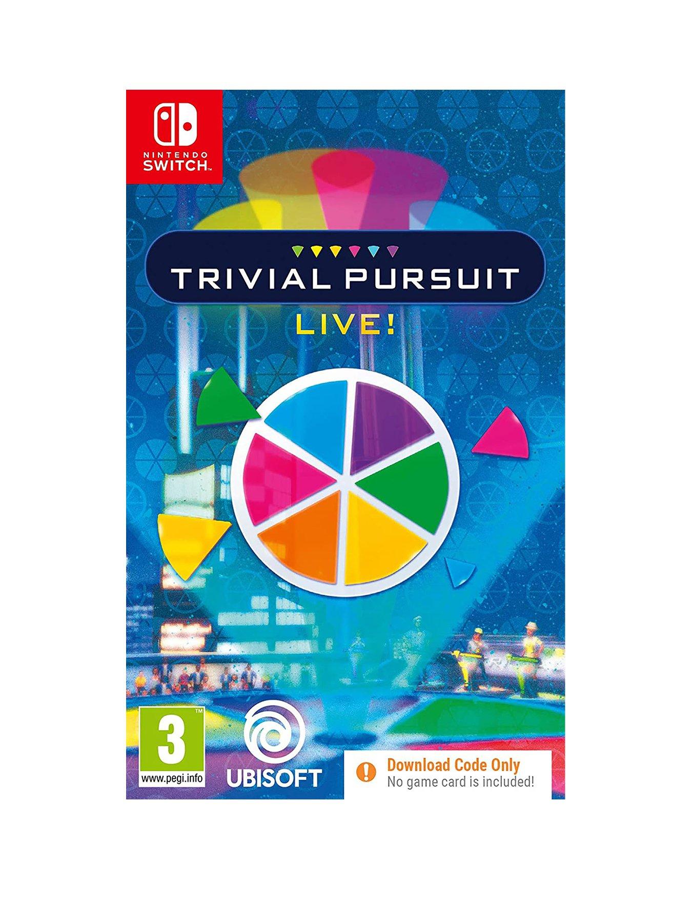 undefined Trivial Pursuit Live! (Code in Box)