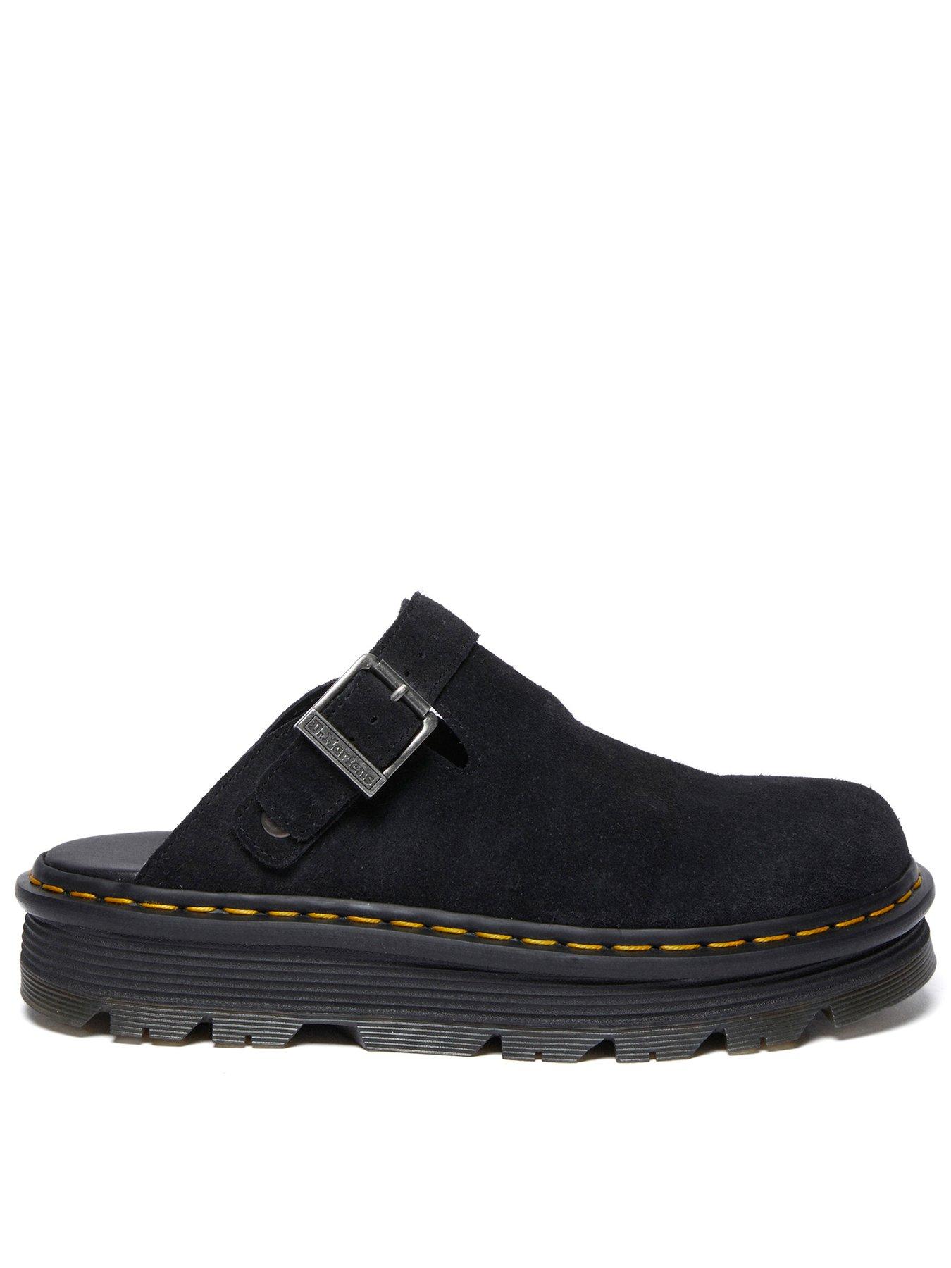 Image 1 of 6 of Dr Martens Zebzag Mule Suede - Black
