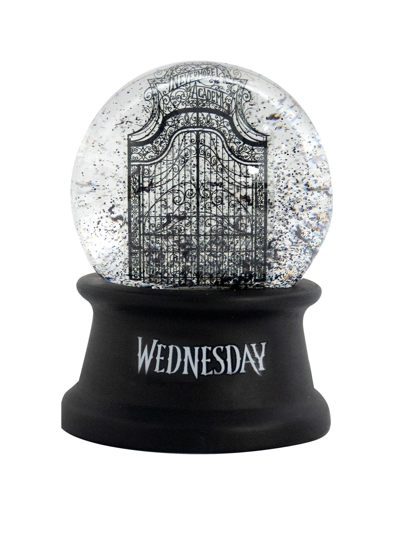 wednesday-nevermore-snow-globe