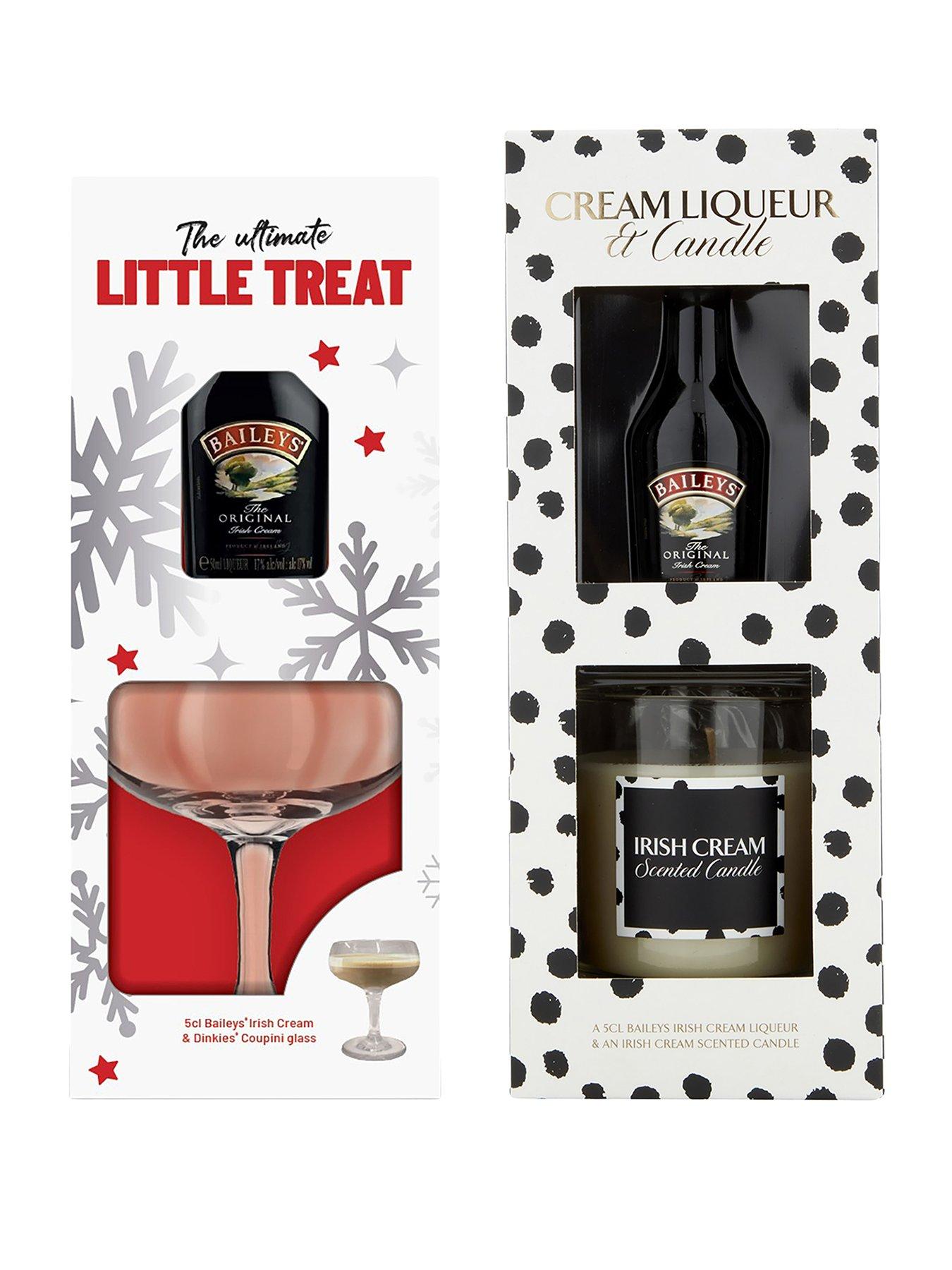 Baileys Ultimate Baileys Gift Set Duo Pack (1 x 5cl Baileys w/ Irish Cream Scented Candle; 1 x 5cl Baileys w/ Dinkies Mini Coupe Glass)