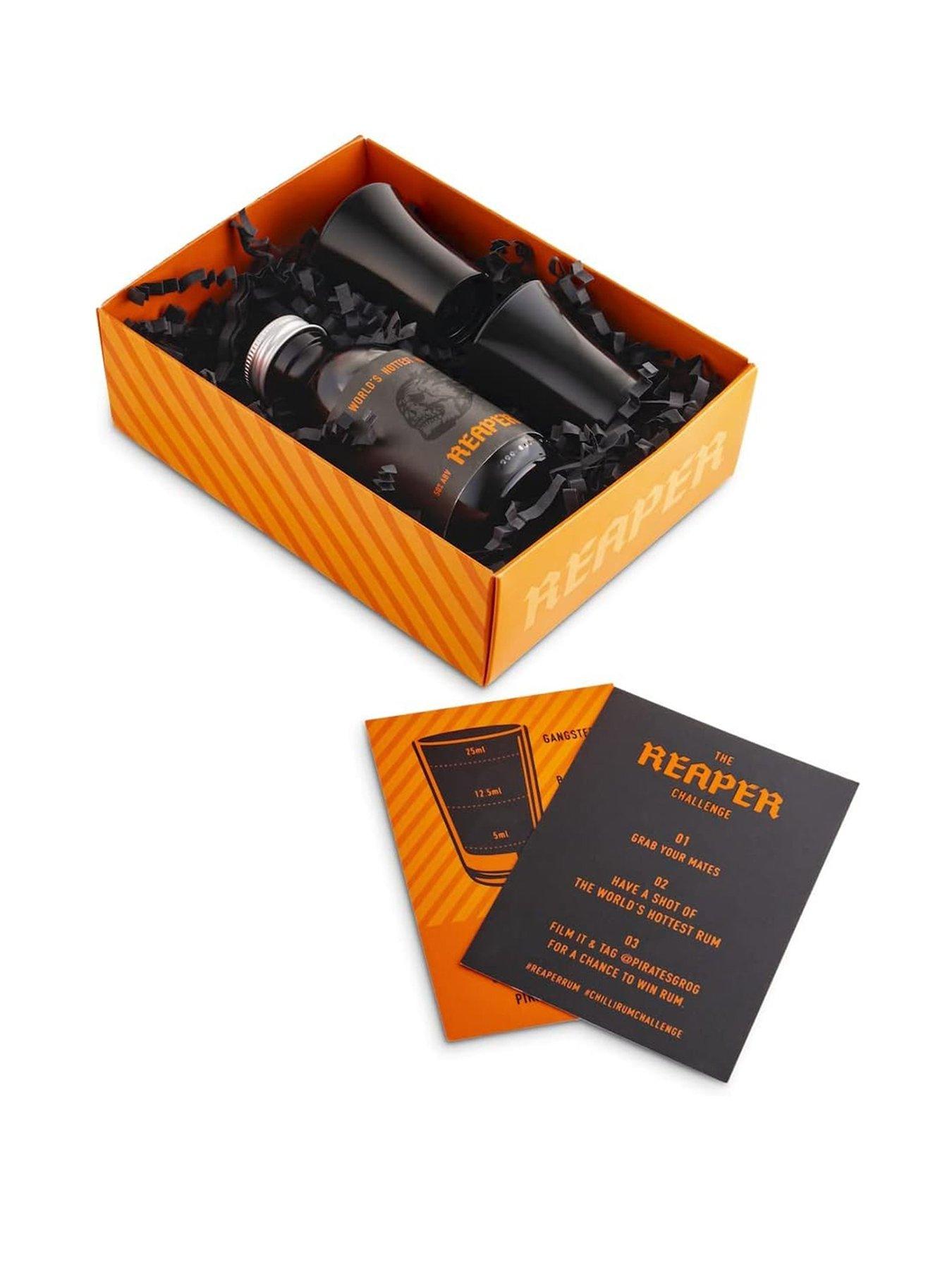 Pirate's Grog REAPER World's Hottest Rum (includes 2 x shot glasses  &  challenge cards)