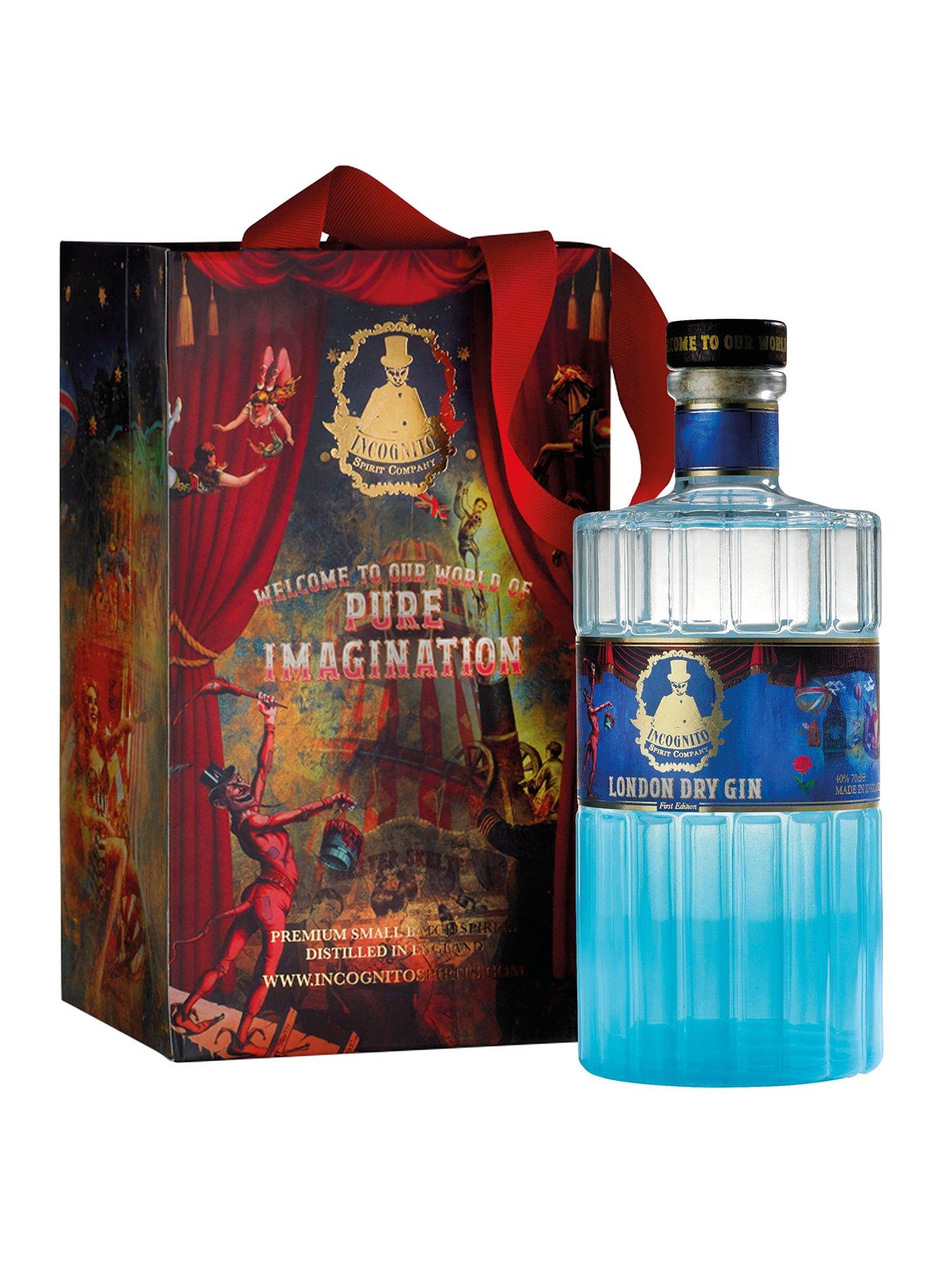 Incognito Spirits Collectors Edition London Dry Gin 70cl with Gift Bag