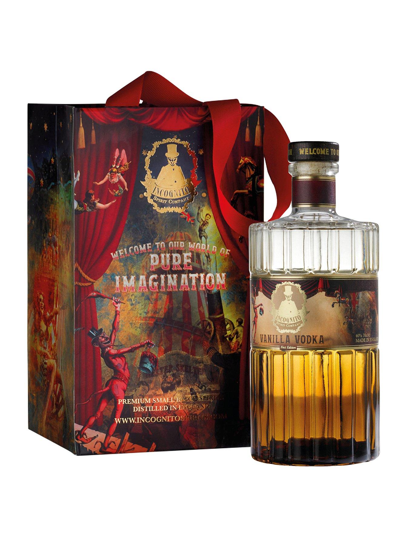 Incognito Spirits Collectors Edition Vanilla Vodka 70cl with Gift Bag