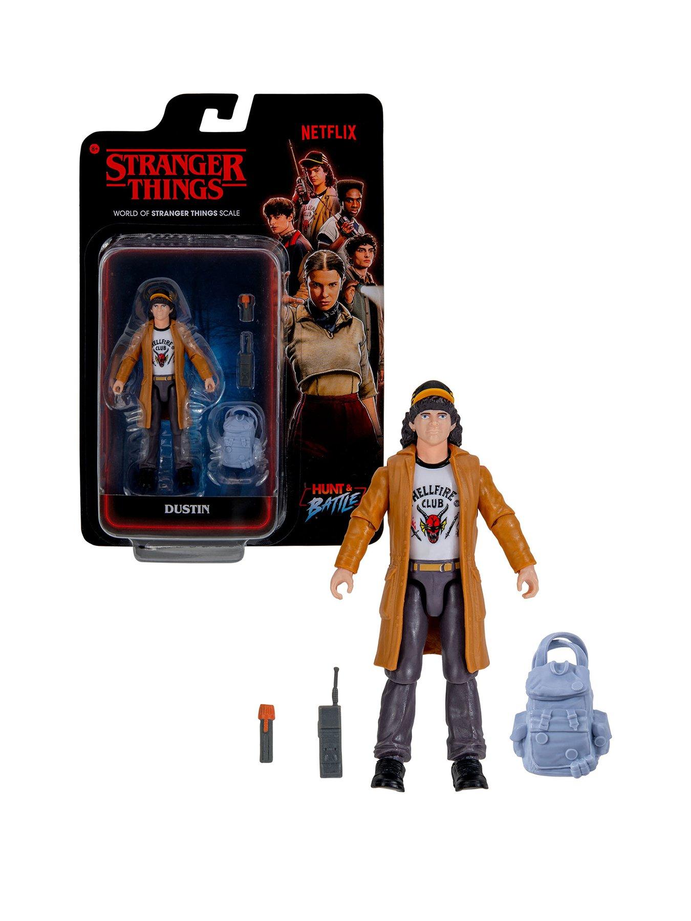 Stranger Things Dustin Henderson (Season 5) - 4-Inch Articulated Action Figure