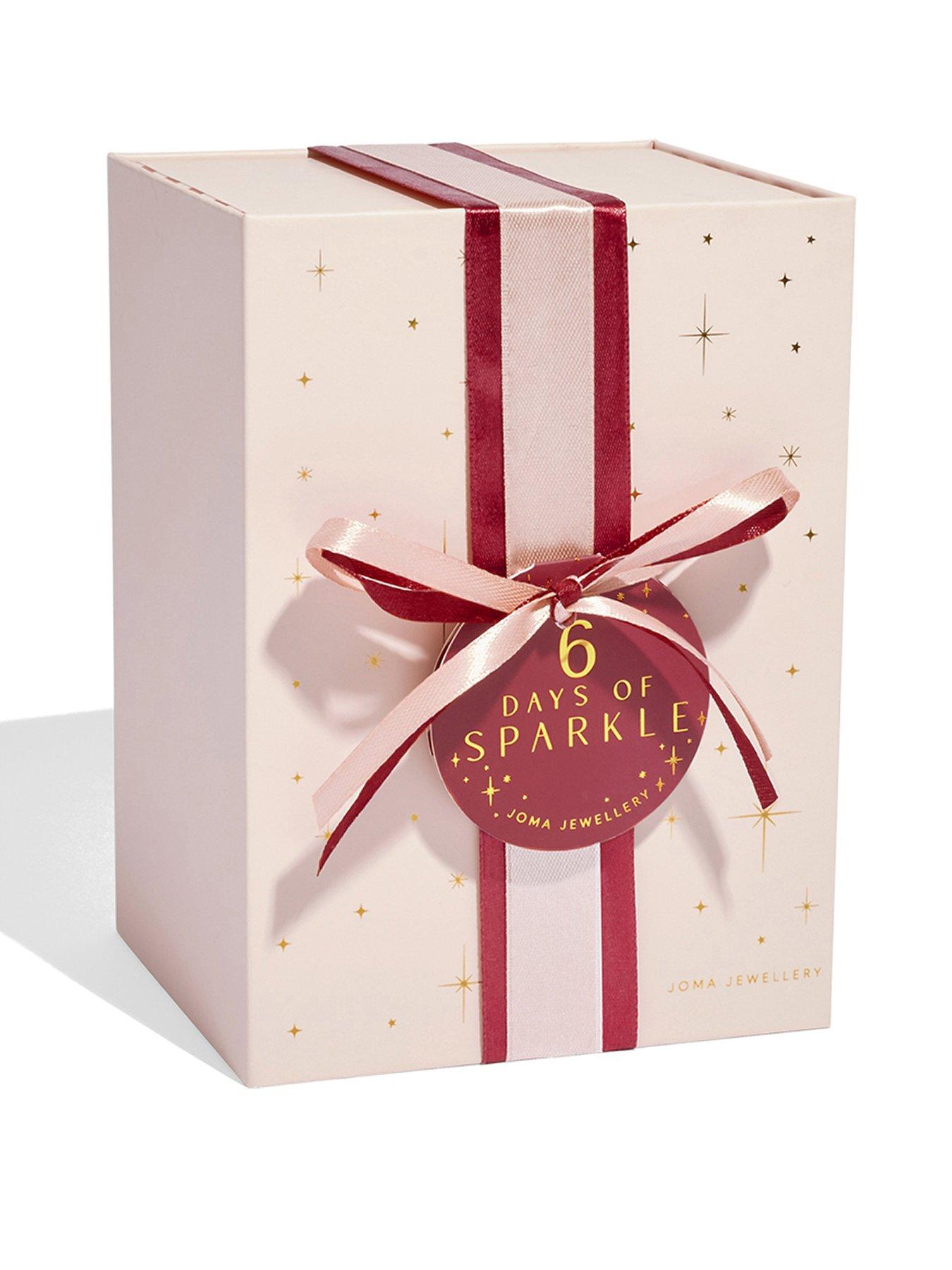 Joma Jewellery 6 Days Of Sparkle Advent Calendar , Silver Plated
