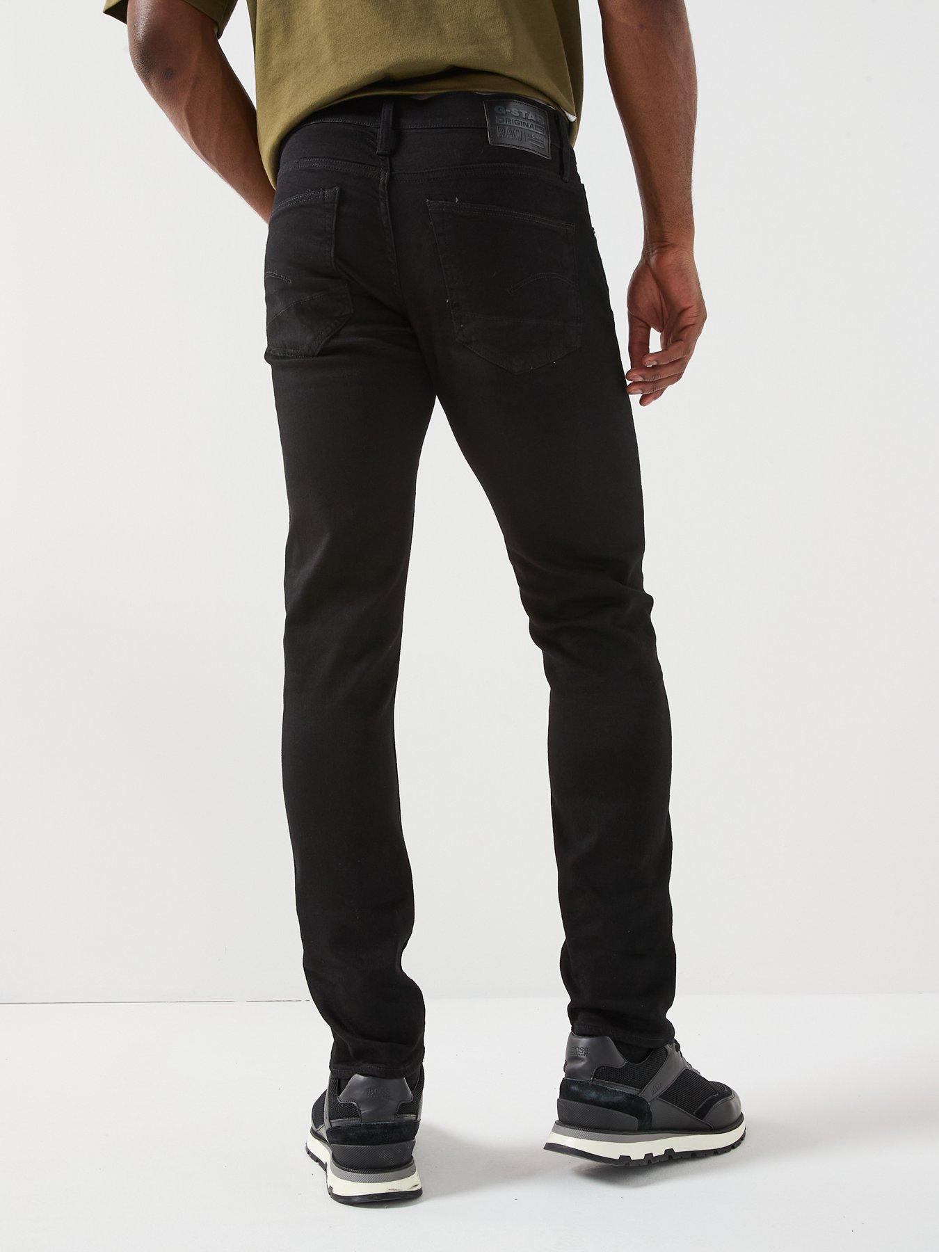 Image 2 of 6 of G-Star RAW 3301 Slim Fit Jeans - Black