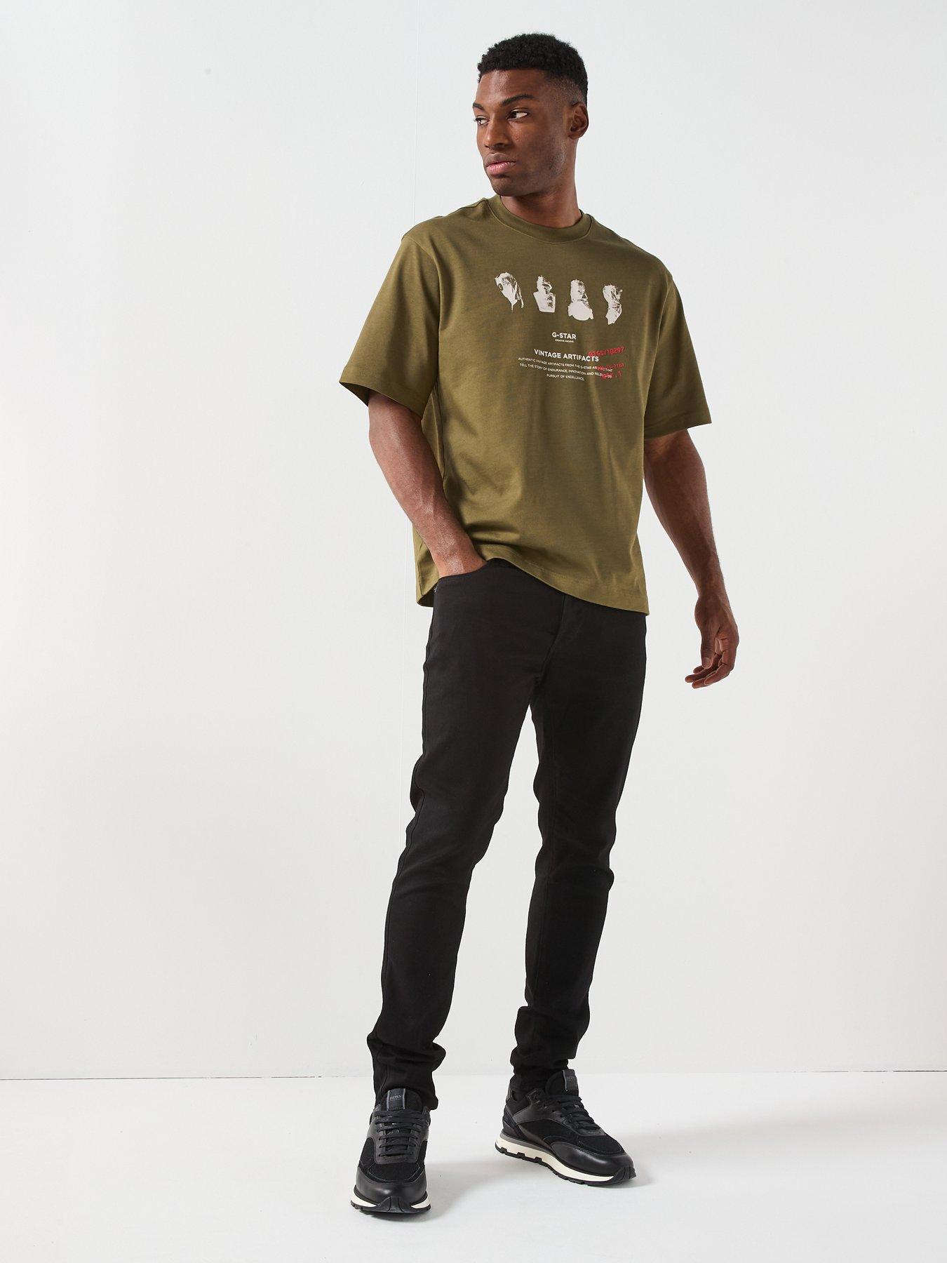 Image 3 of 6 of G-Star RAW 3301 Slim Fit Jeans - Black