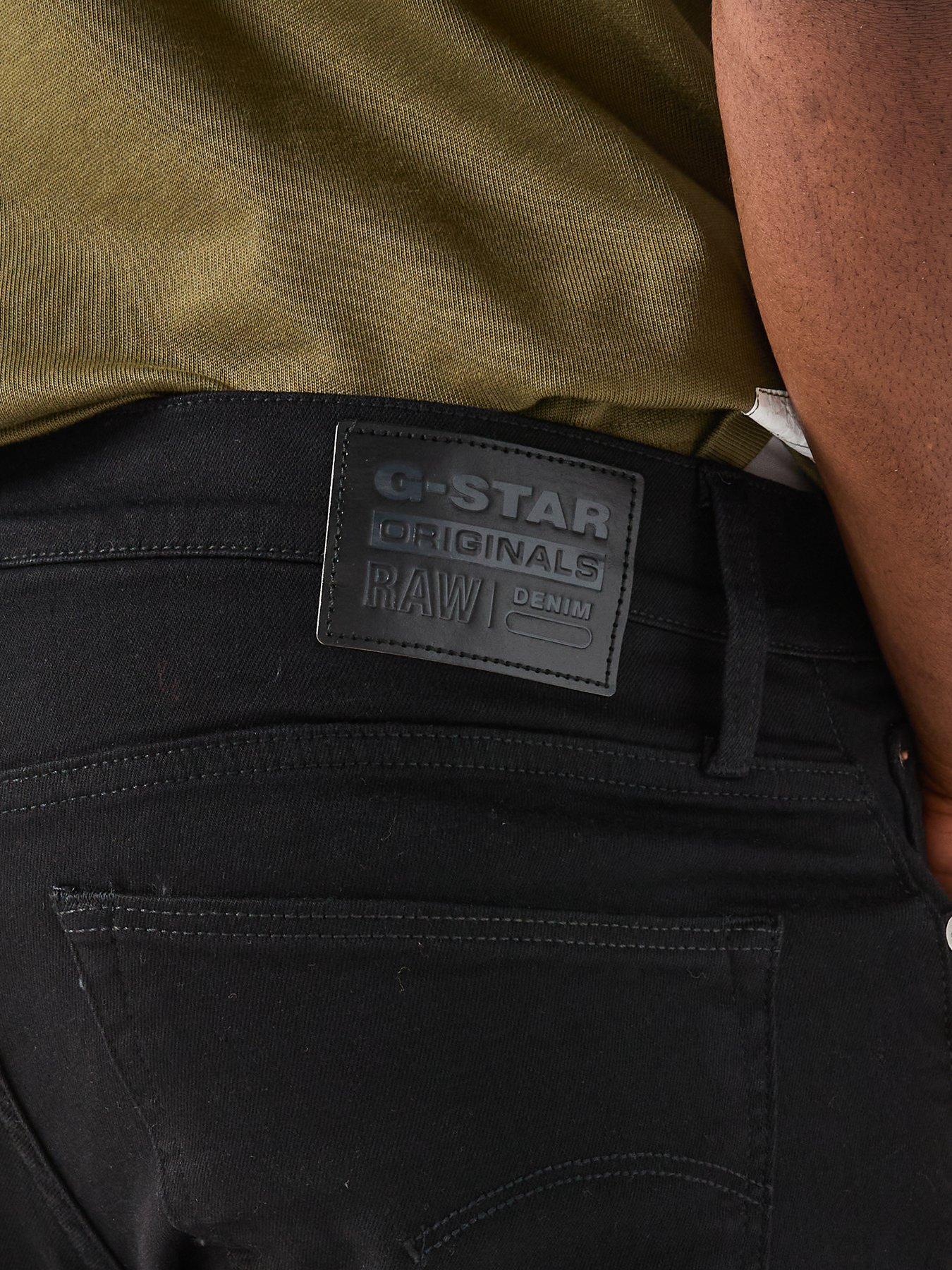 Image 5 of 6 of G-Star RAW 3301 Slim Fit Jeans - Black