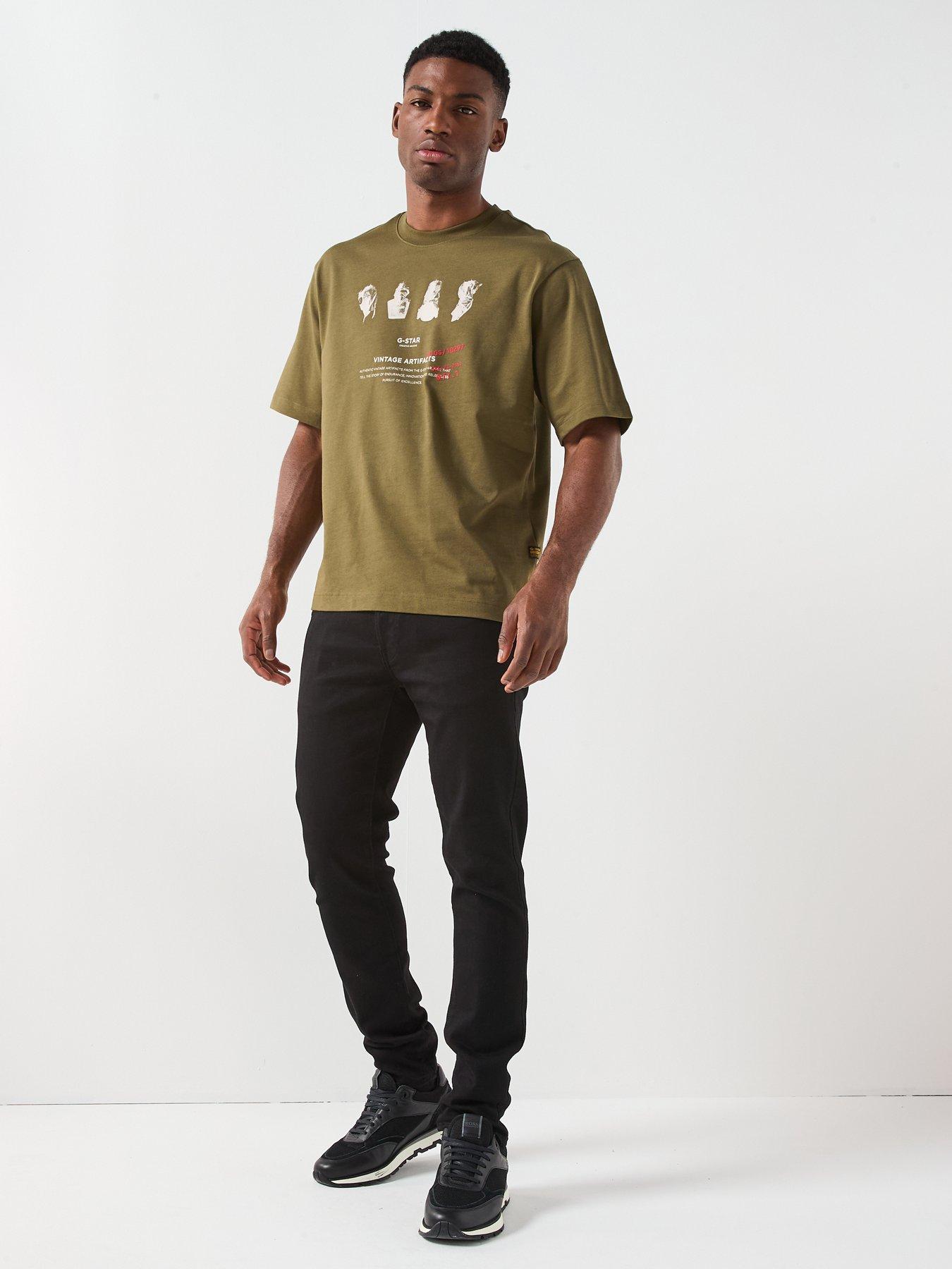 Image 6 of 6 of G-Star RAW 3301 Slim Fit Jeans - Black