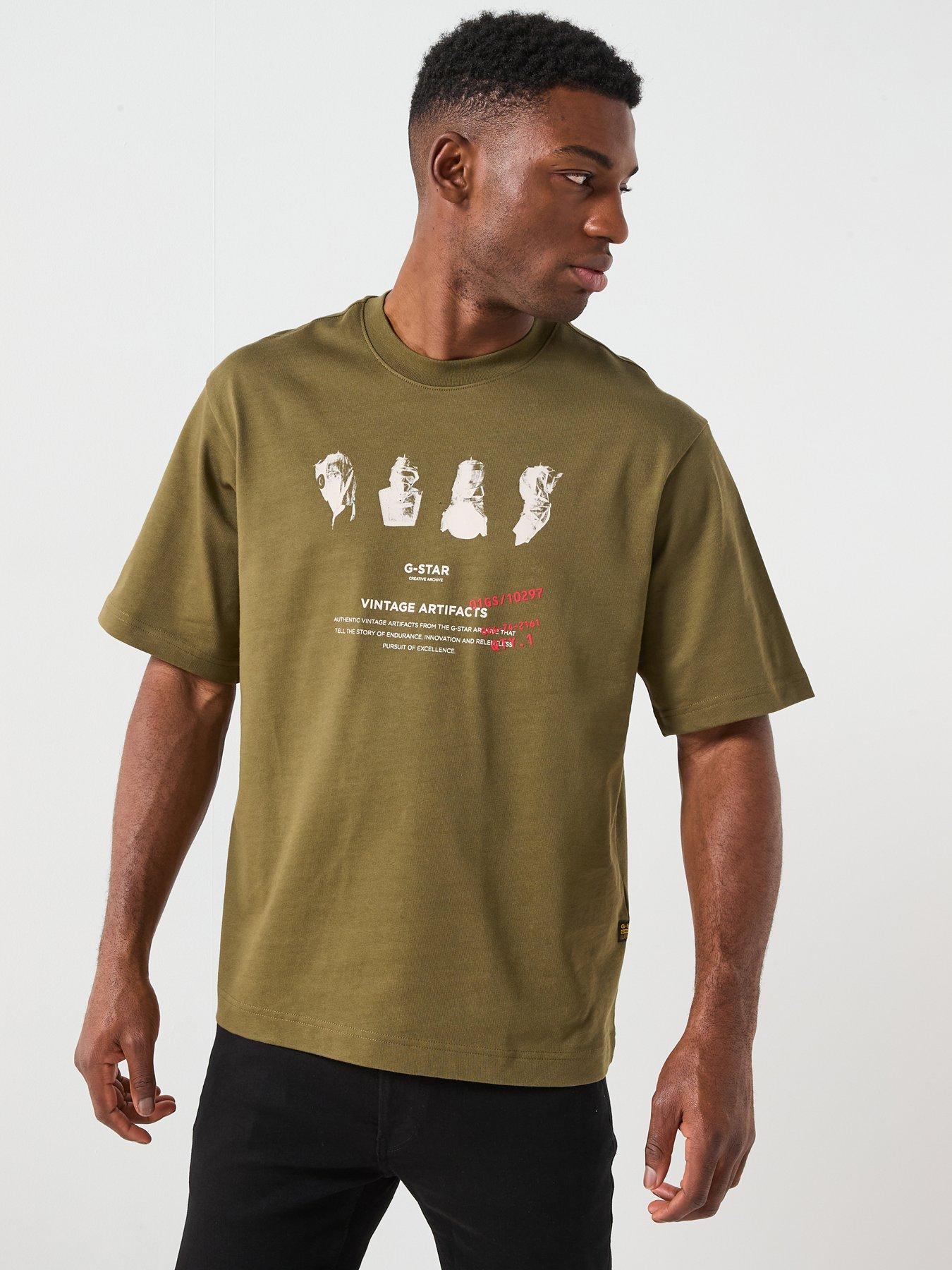 G-Star RAW G-star Artifacts Shaow Print T-shirt