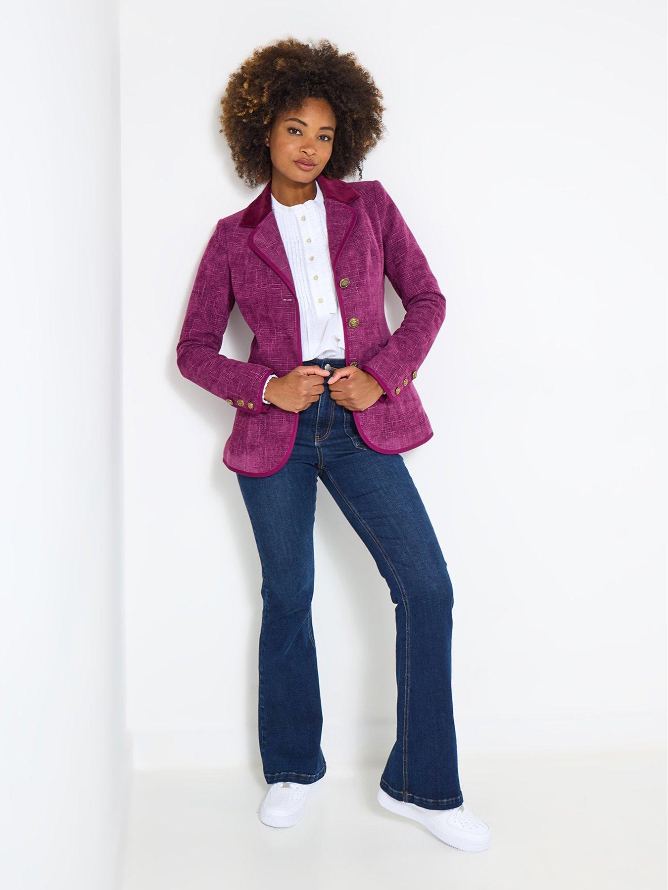 Joe Browns: Joe's Favourite Forever Jacket - Plum