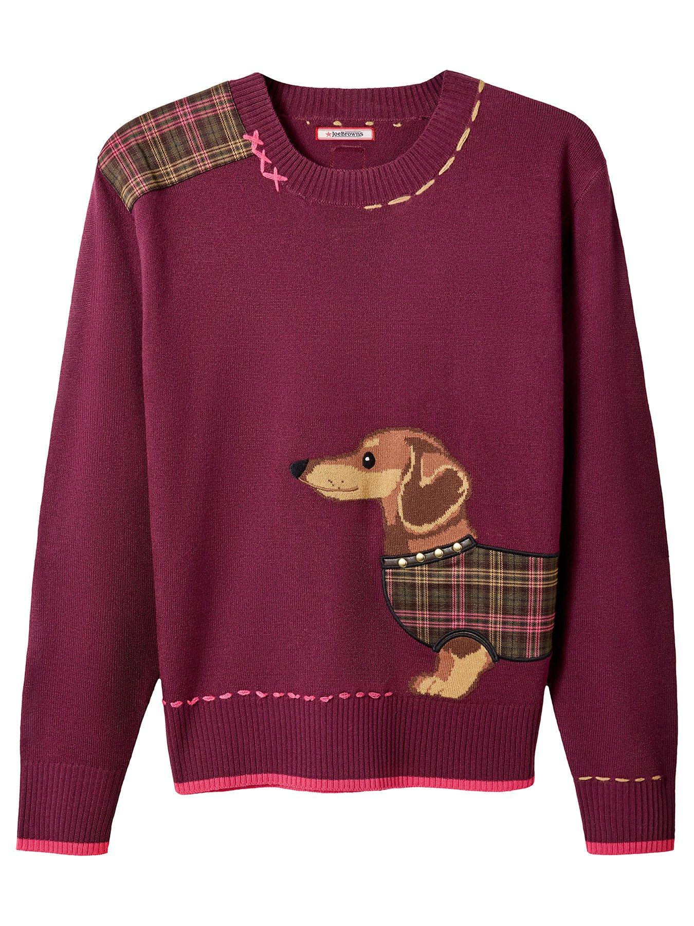 Navy Jumper Joules Miranda Dachshund Jumper Hot Joules Miranda