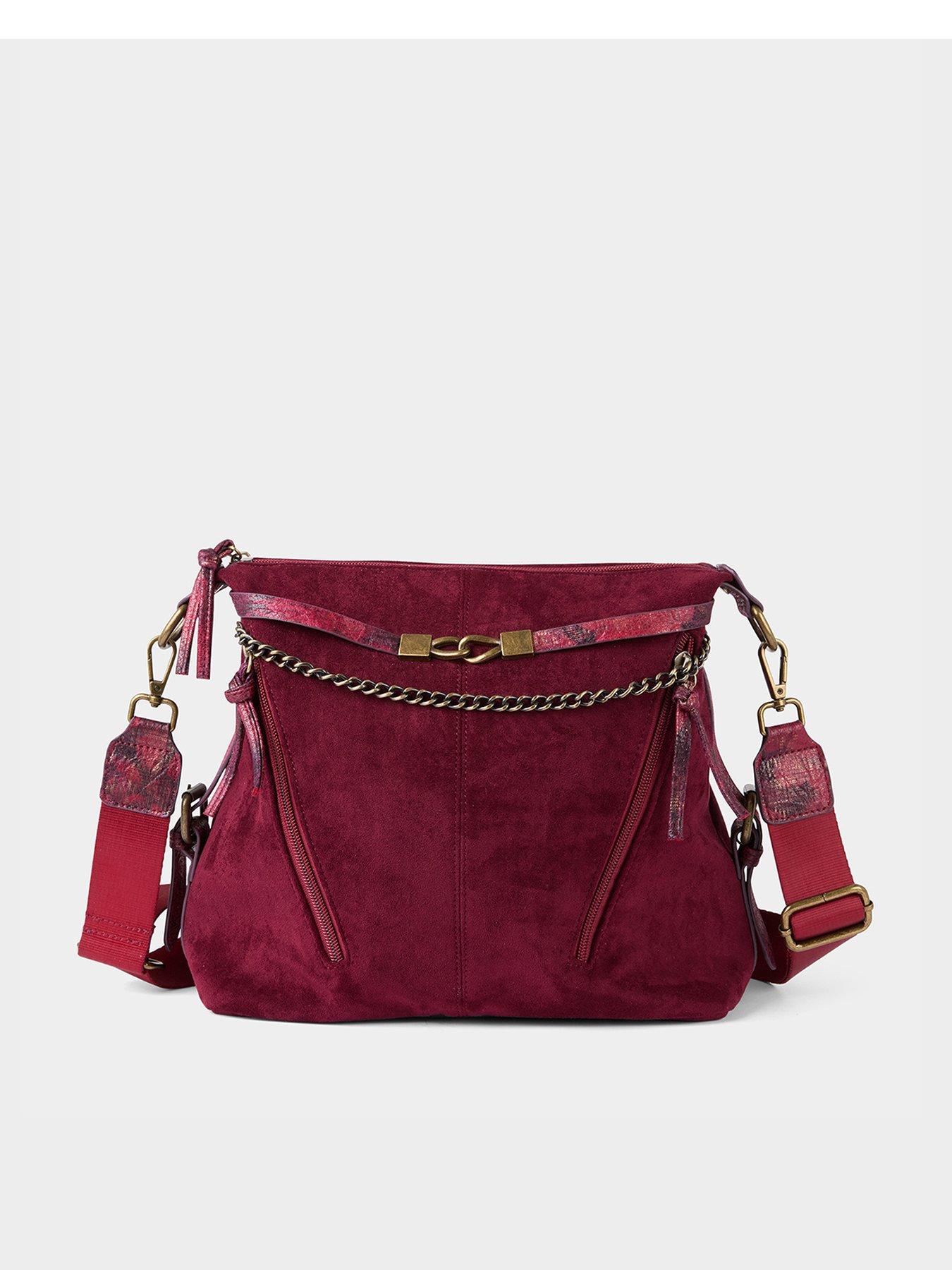 undefined Lakeside Embellished Bag - Berry