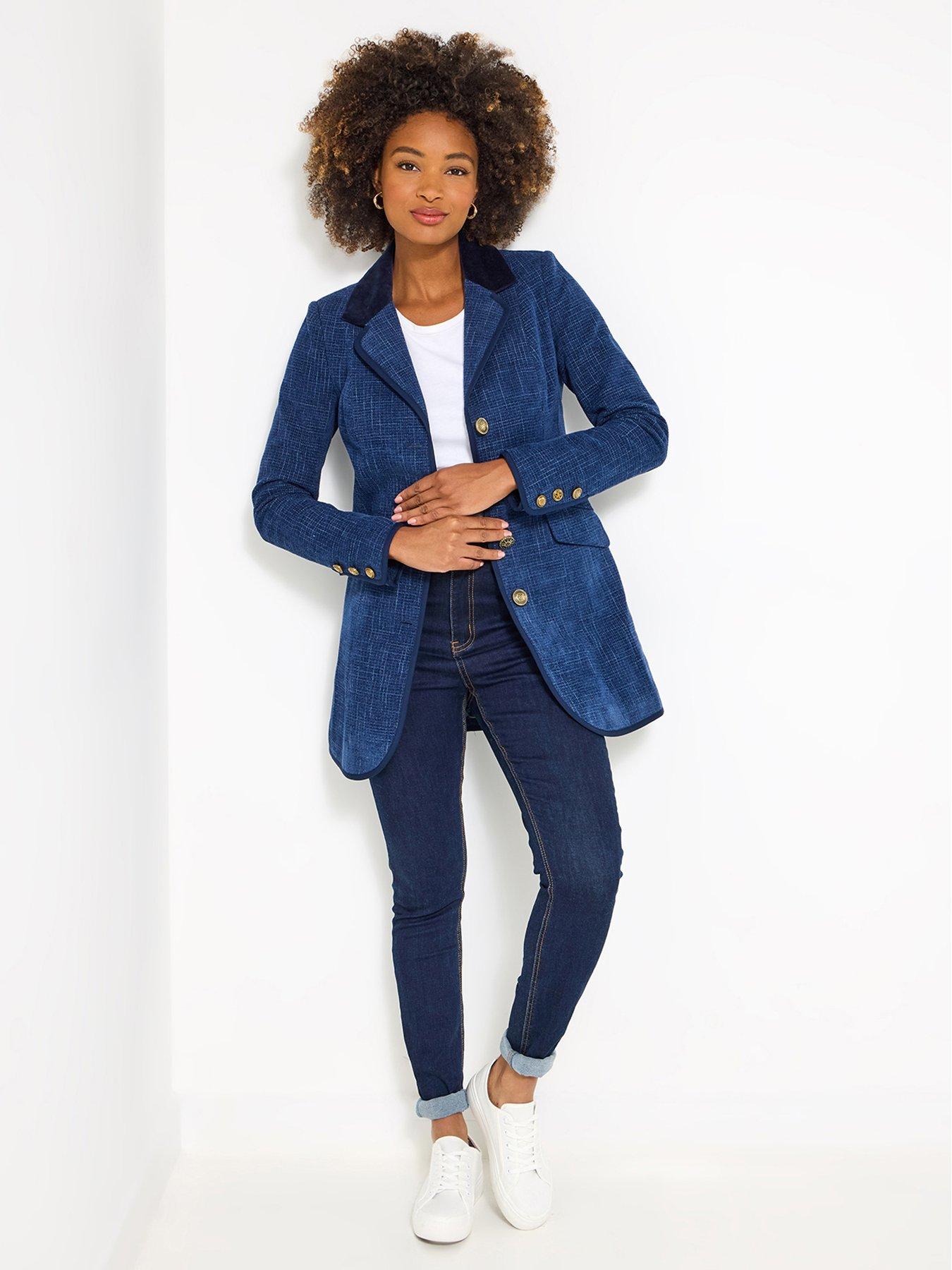 undefined Joe's New Longline Jacket - Navy