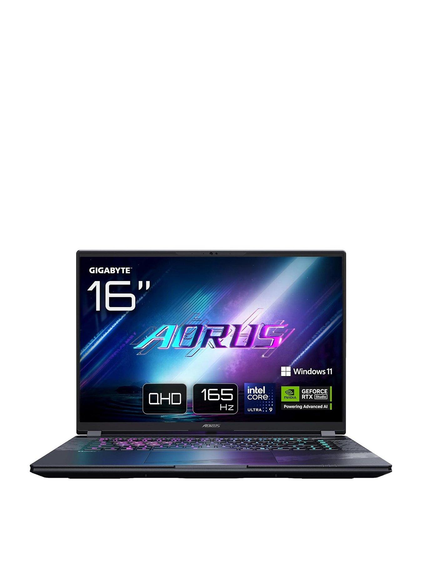 GIGABYTE AORUS ELITE 16 BWH Gaming Laptop - 16in 165Hz QHD, GeForce RTX 5070, Intel Core Ultra 9 275HX, 32GB RAM, 2TB SSD