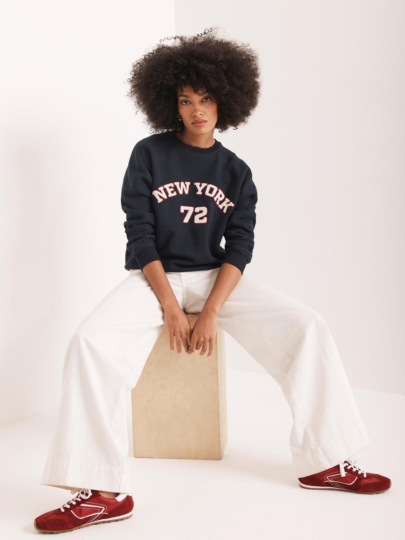 undefined Navy New York Sweatshirt