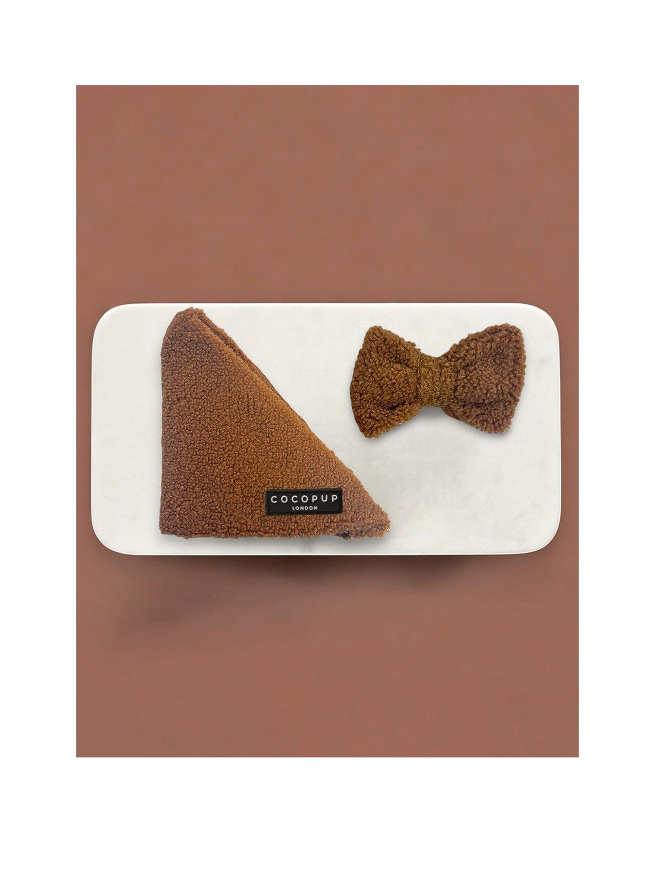 Cocopup Teddy Paddington Bandana and Bow Tie