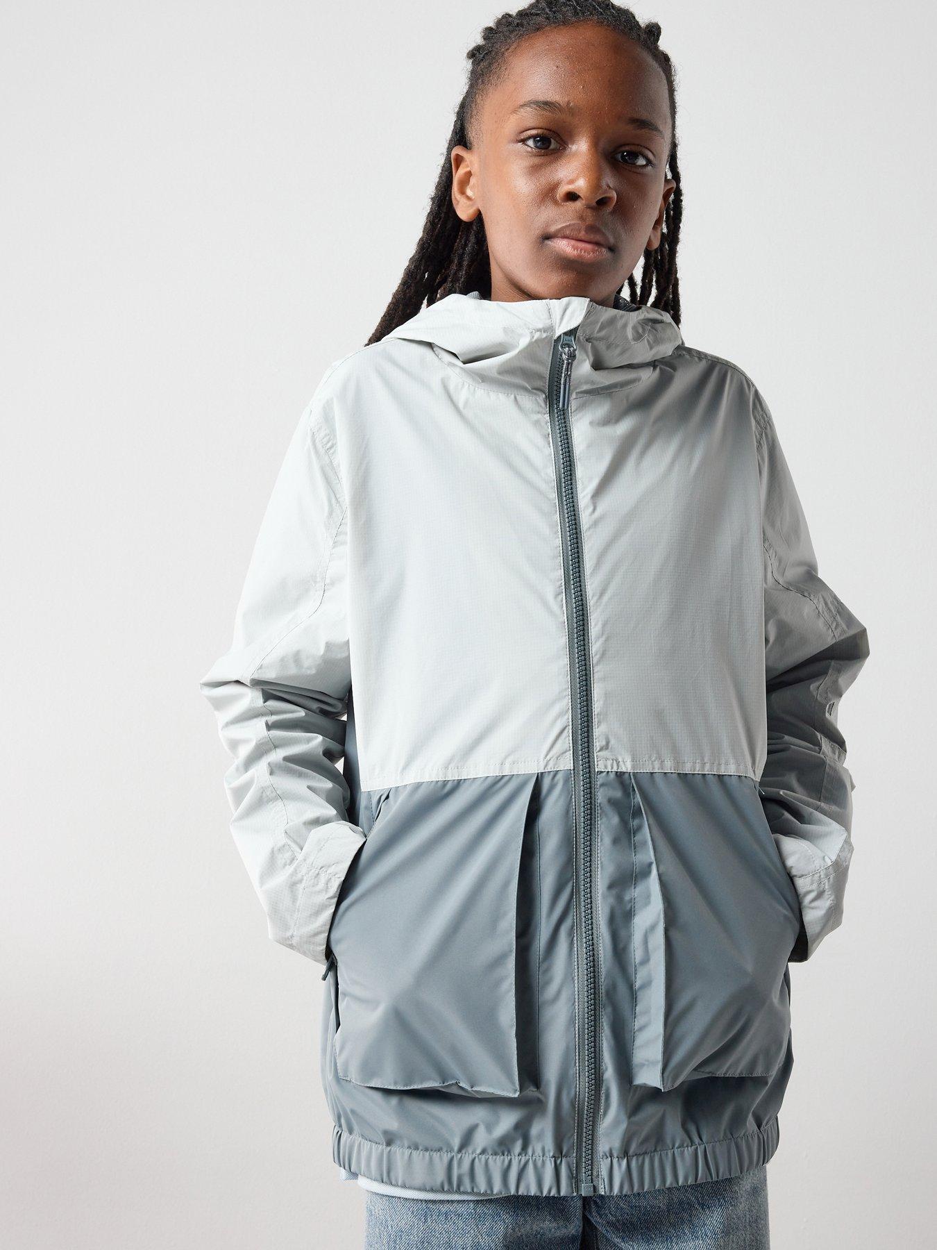 The Very Collection Boys 2 Tone Zip Up Jacket