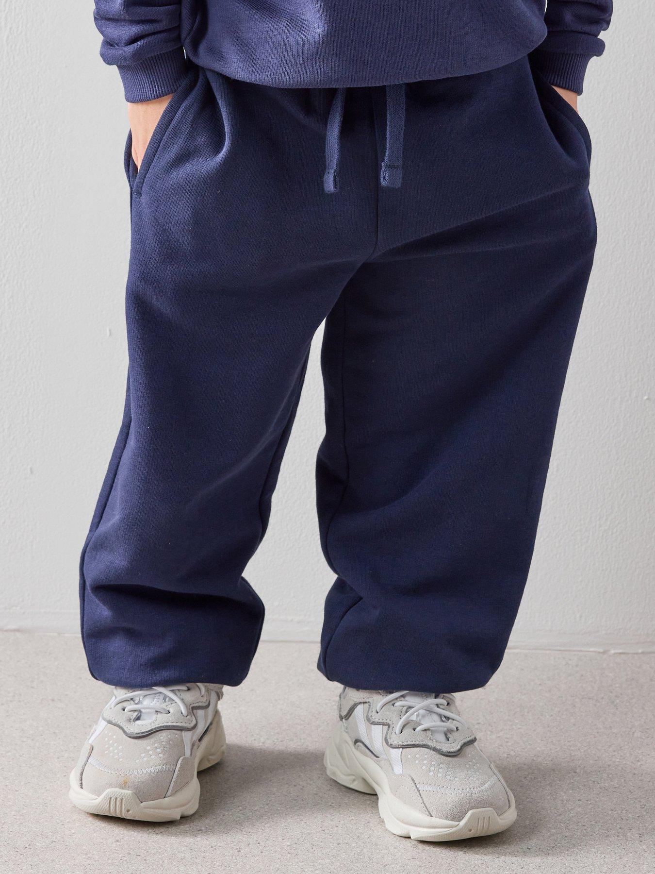The Very Collection Boys 2 Pack Tab Detail Joggers - Navy / Grey | Very