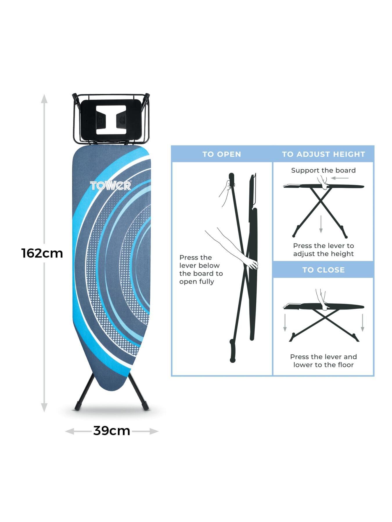 Image 5 of 6 of Tower Large Ironing Board Eclipse Black