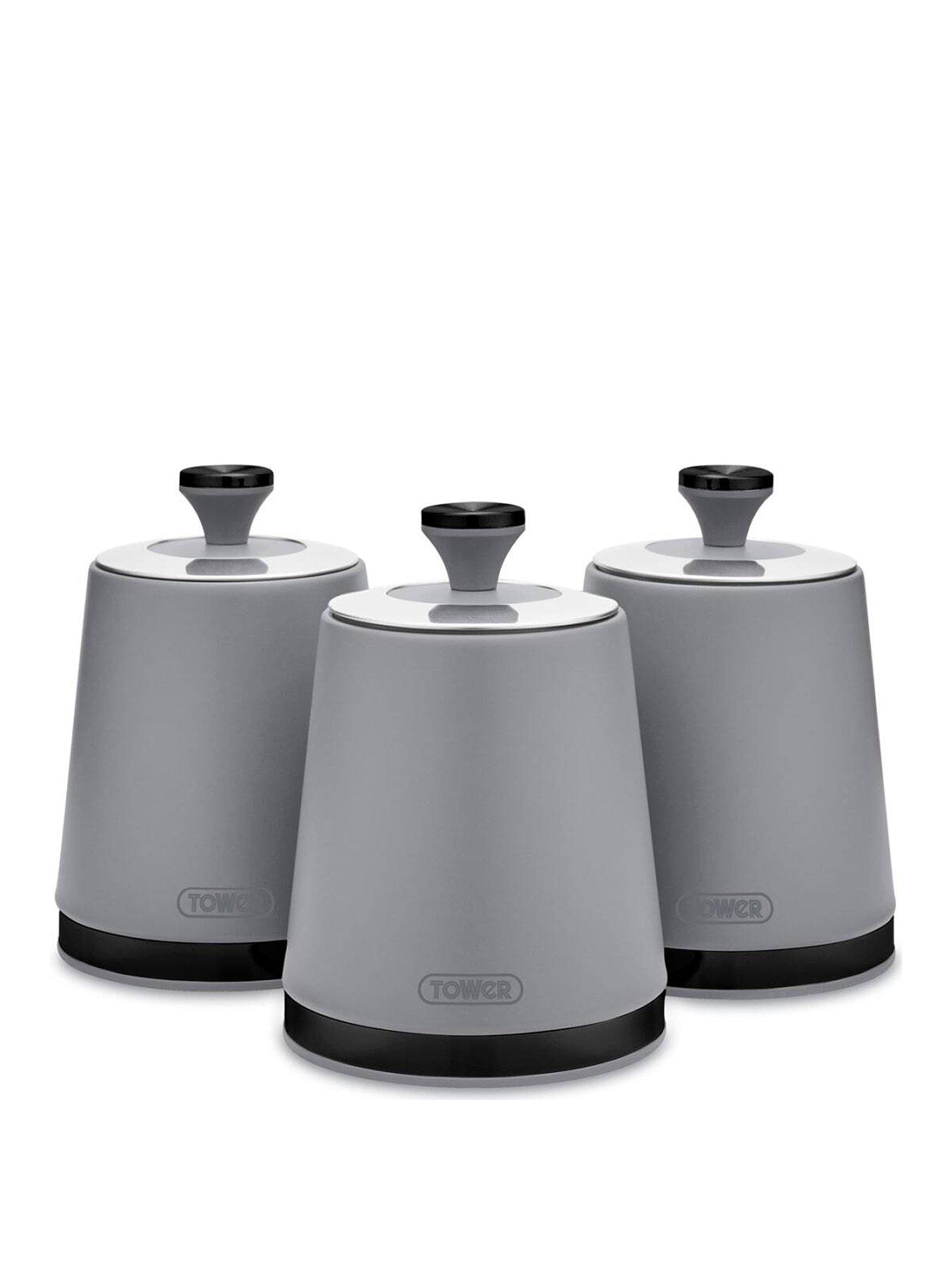 Tower Sera Set Of 3 Canisters