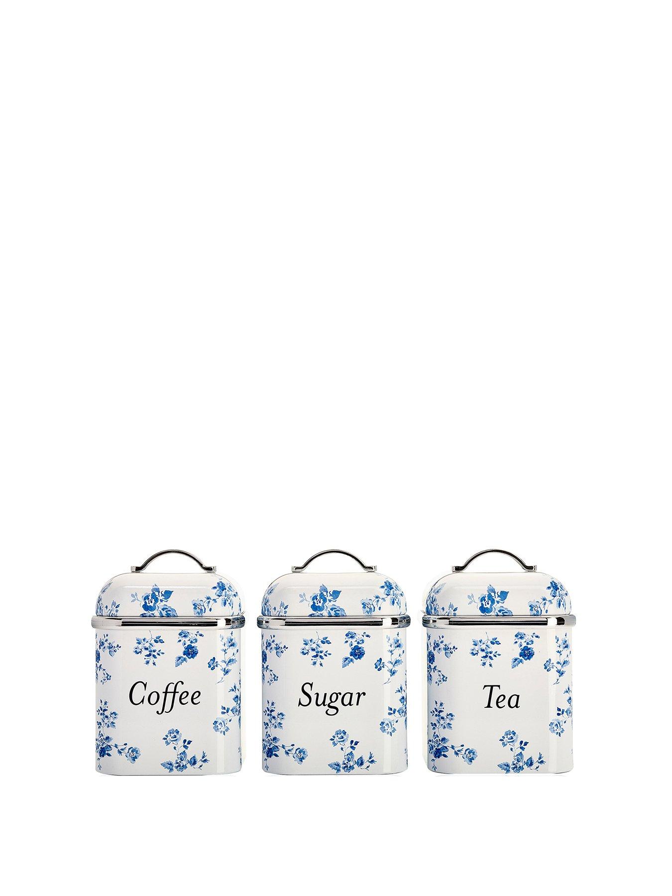 Image 2 of 5 of Laura Ashley Set Of 3 Canisters