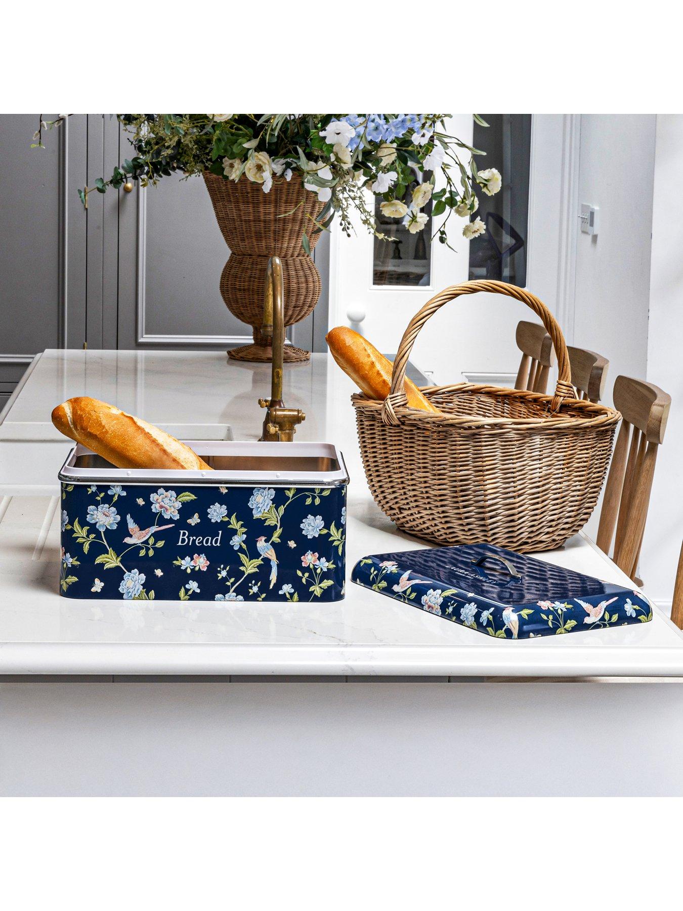 Image 6 of 7 of Laura Ashley Bread Bin, Elveden Navy