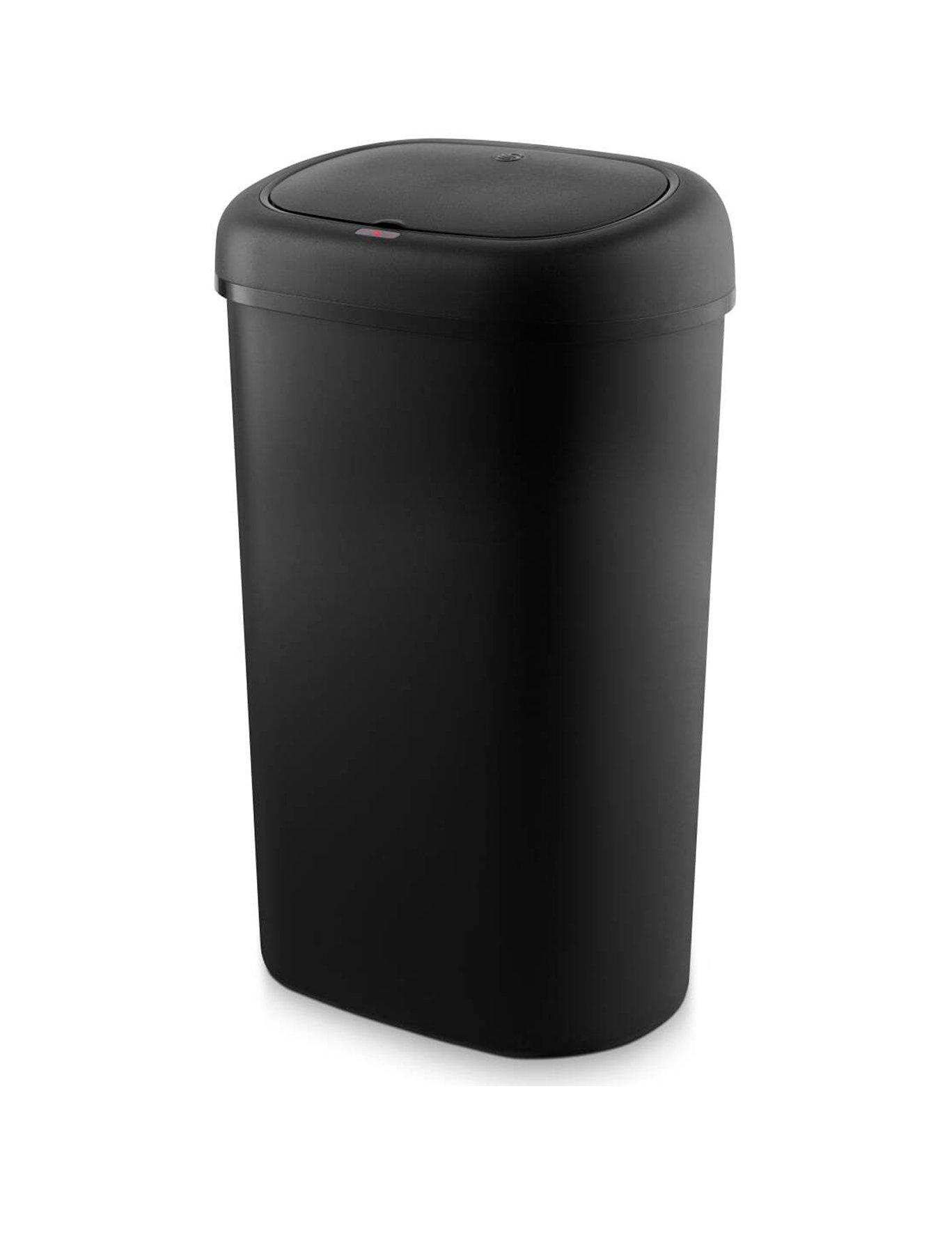 Swan 55l Abs Sensor Bin - Black