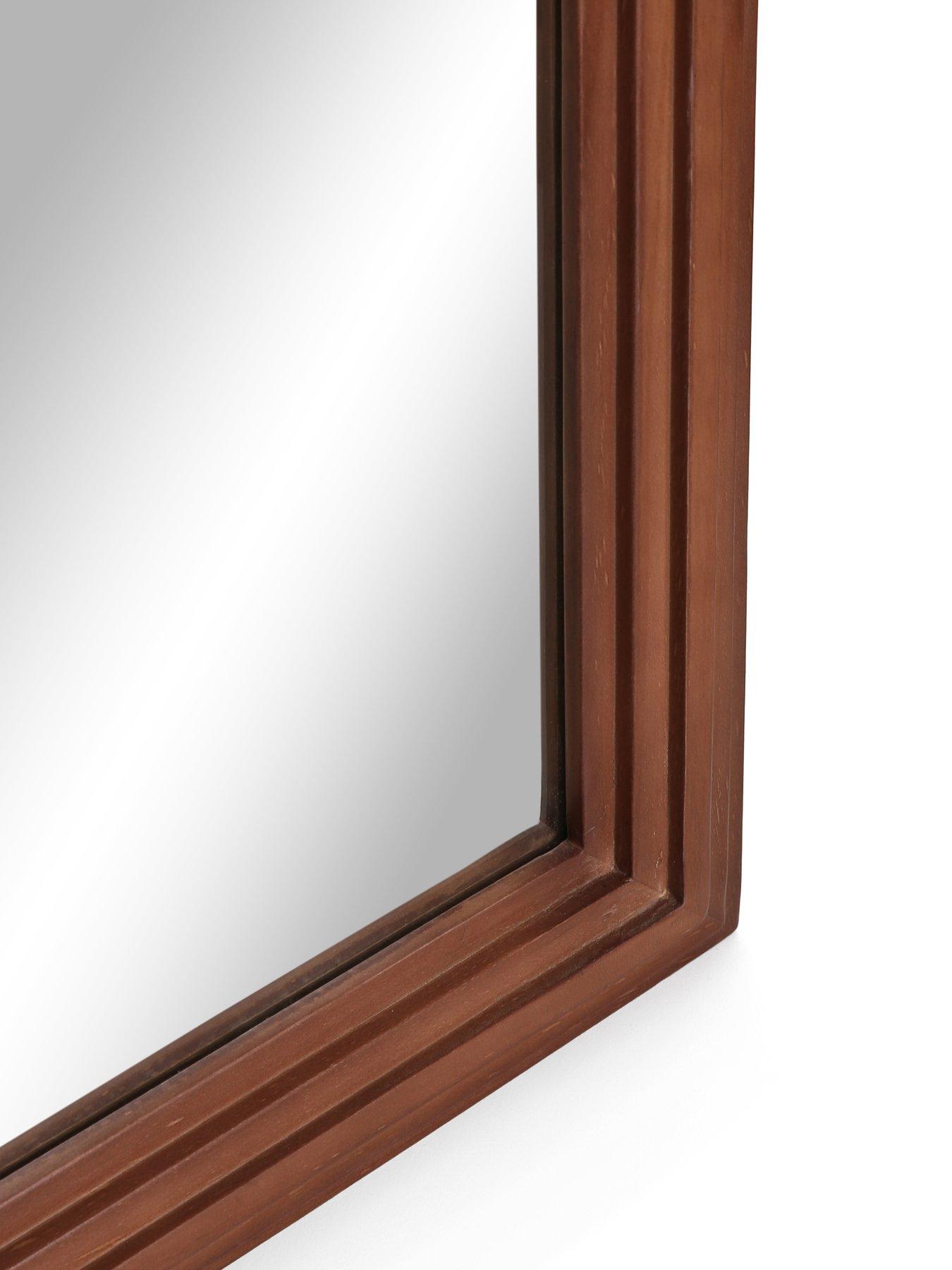 Image 5 of 5 of The Very Collection Arched Ribbed Standing Mirror 61x178cm