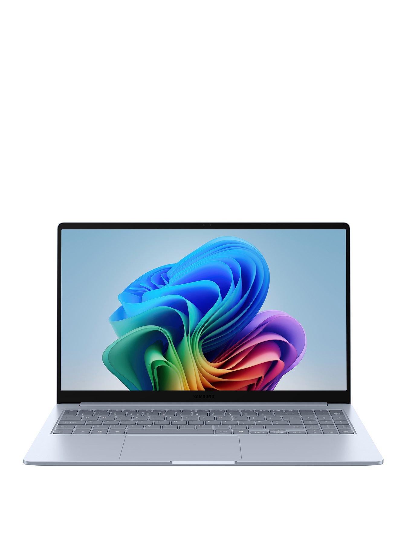 Image 2 of 7 of Samsung Galaxy Book4 Edge - Copilot+ PC - 15.6in Laptop, FHD IPS, Snapdragon X, 16GB RAM, 256GB SSD - Sapphire Blue