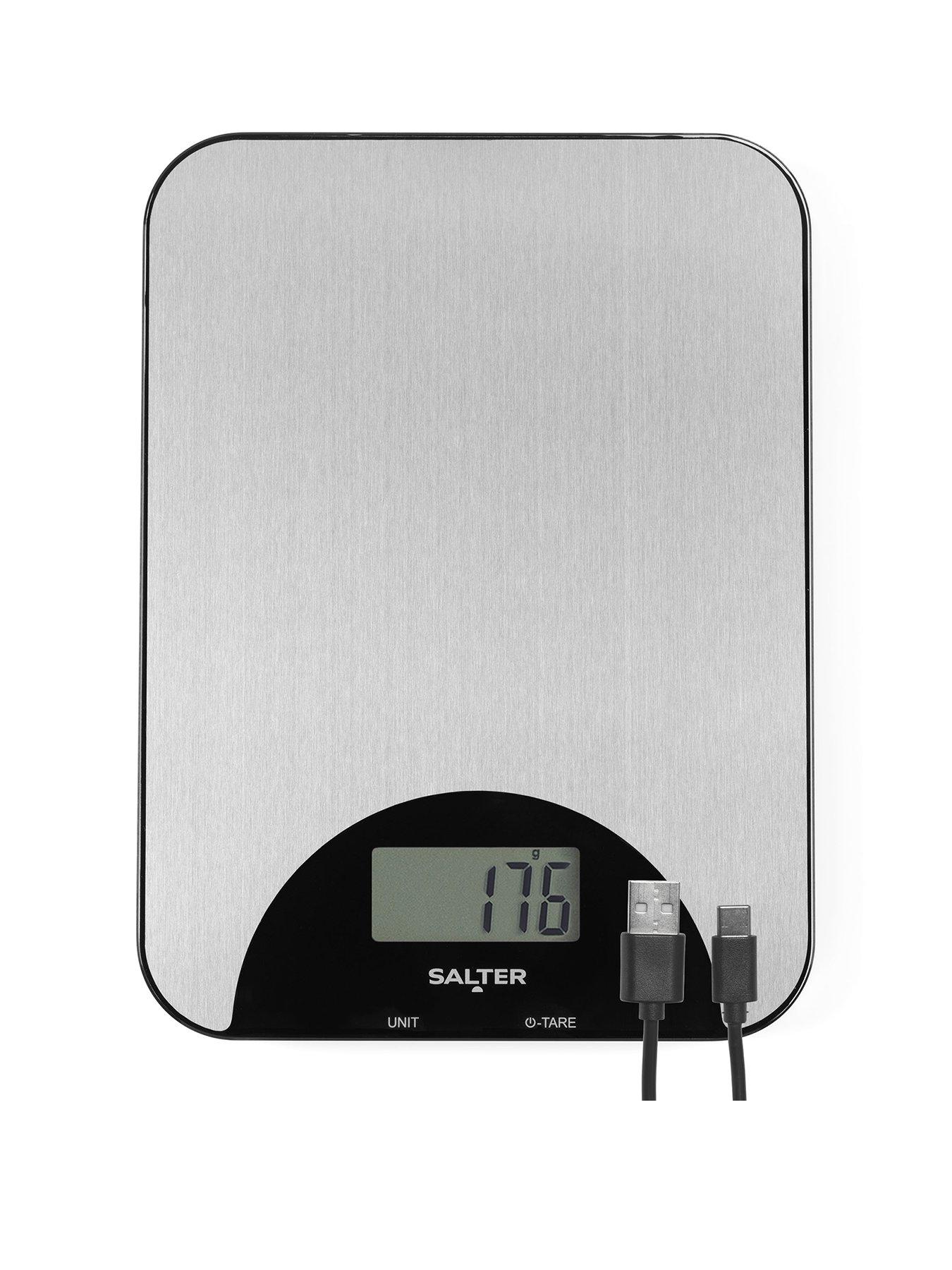 salter-stainless-steel-recharable-kitchen-scale