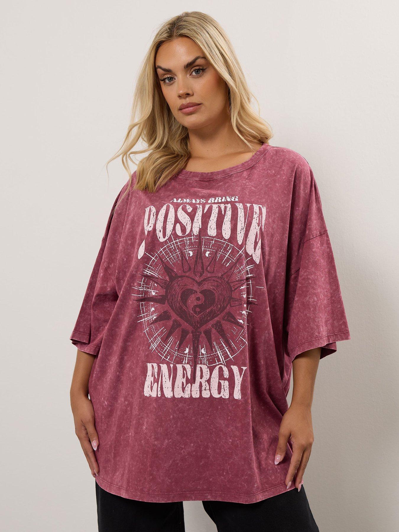 undefined Curve Oversized Boxy T-shirt