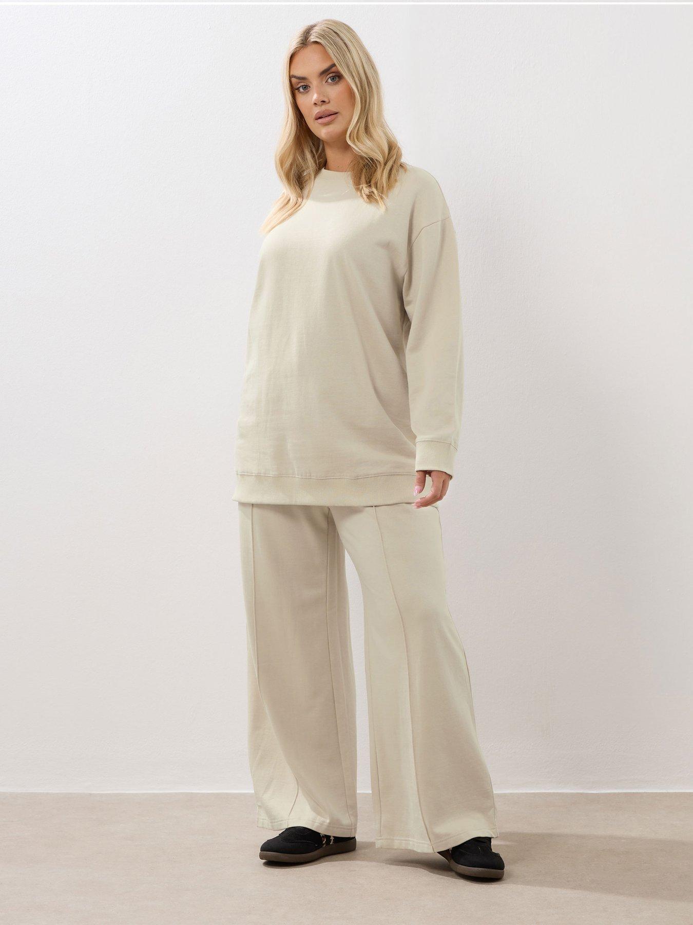 yours-curve-wide-leg-jogger-ivory