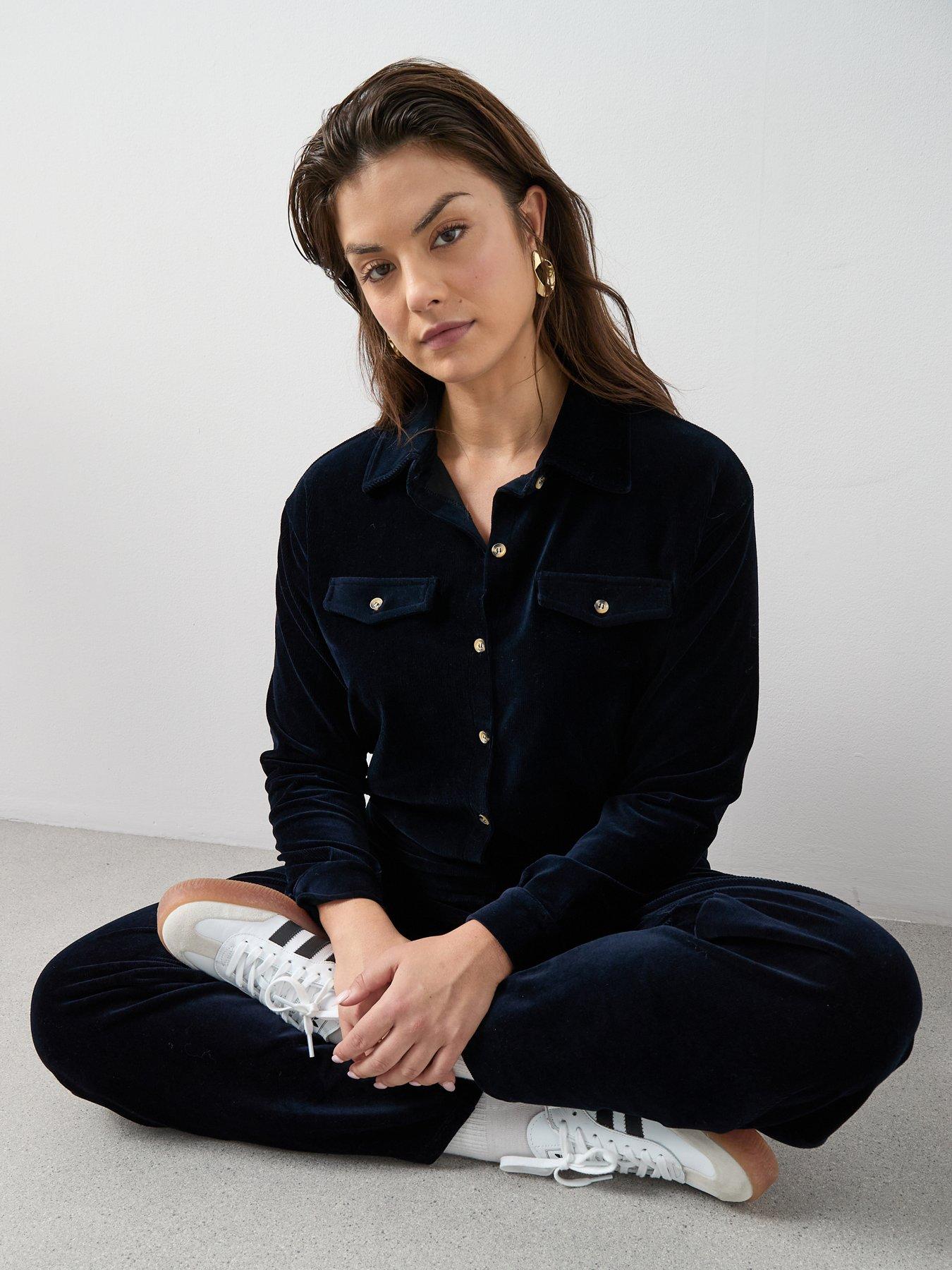 Image 6 of 6 of The Very Collection Curve Stretch Cord Shirt Co-ord