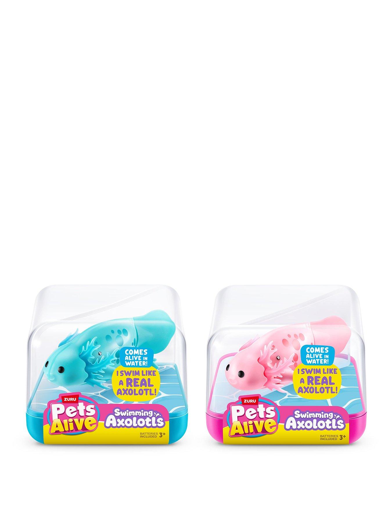 undefined Pets Alive Water Activated Swimming Axolotl 2PK