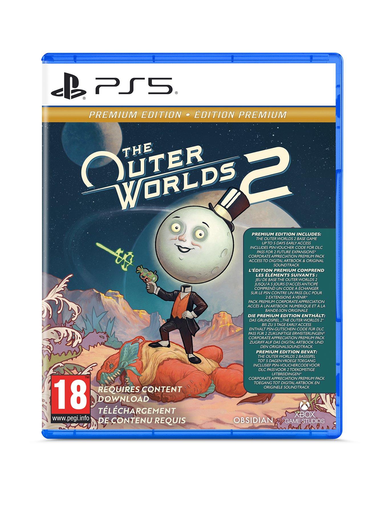 PlayStation 5 The Outer Worlds 2 – Premium Edition – PlayStation® 5 (Disc + Digital Code in Box)