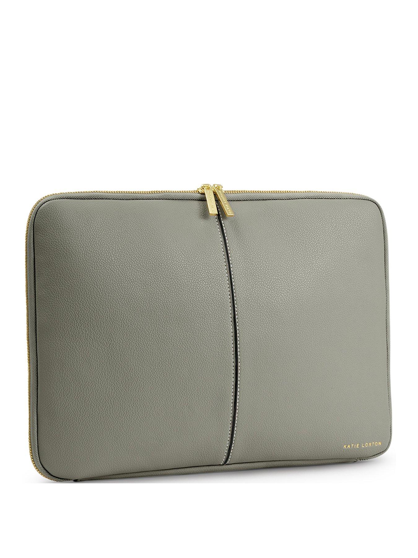 Katie Loxton FOLIO LAPTOP CASE , Graphite Green