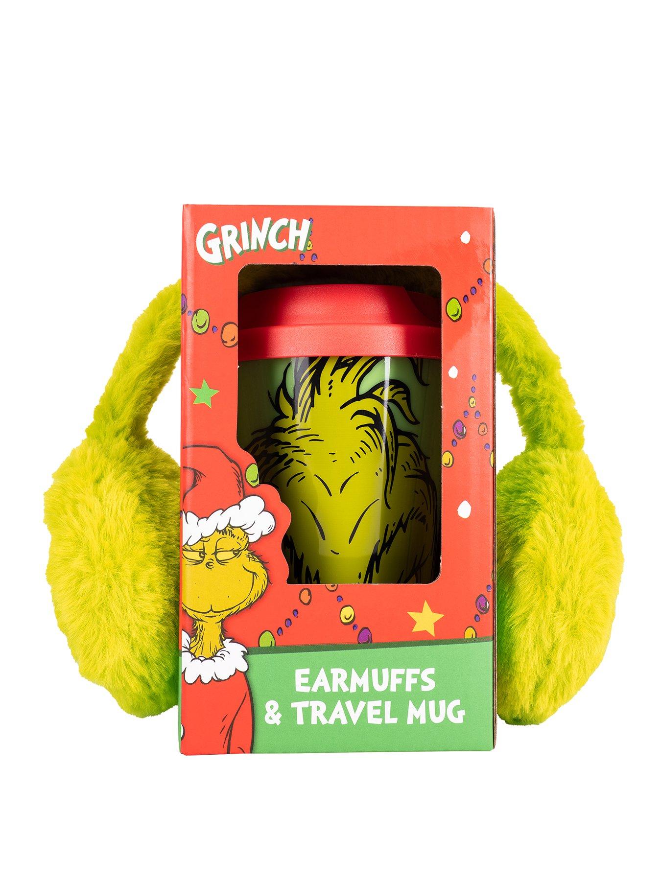 The Grinch Ear Muff  &  Travel Mug