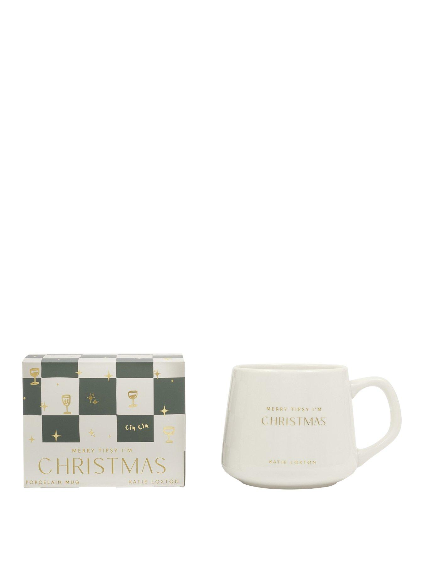 Katie Loxton Merry Tipsy I'm Christmas Porcelain Mug