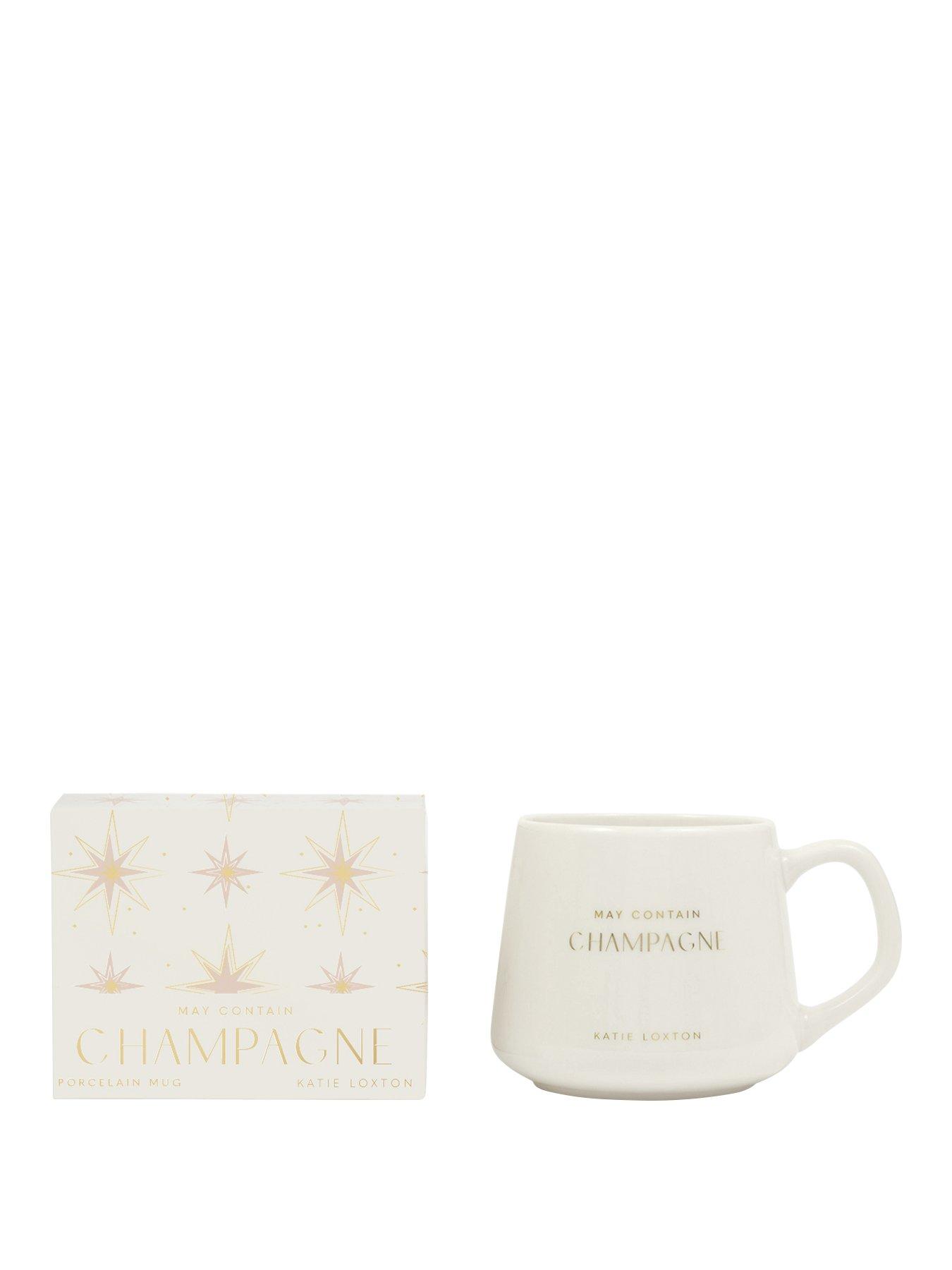 undefined Porcelain Mug, May Contain Champagne Mug
