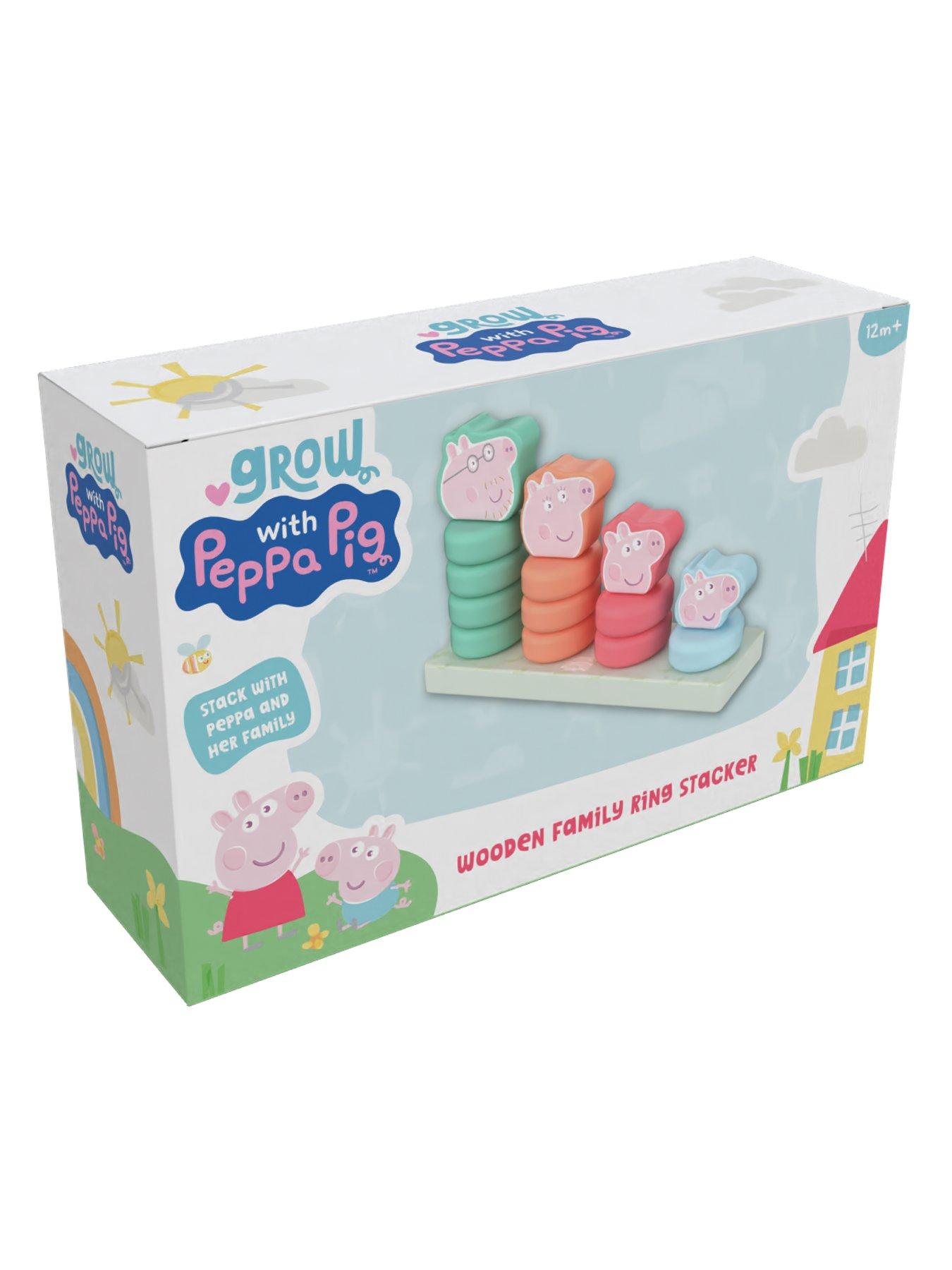 Image 6 of 6 of Peppa Pig Family Stacking Ring Set