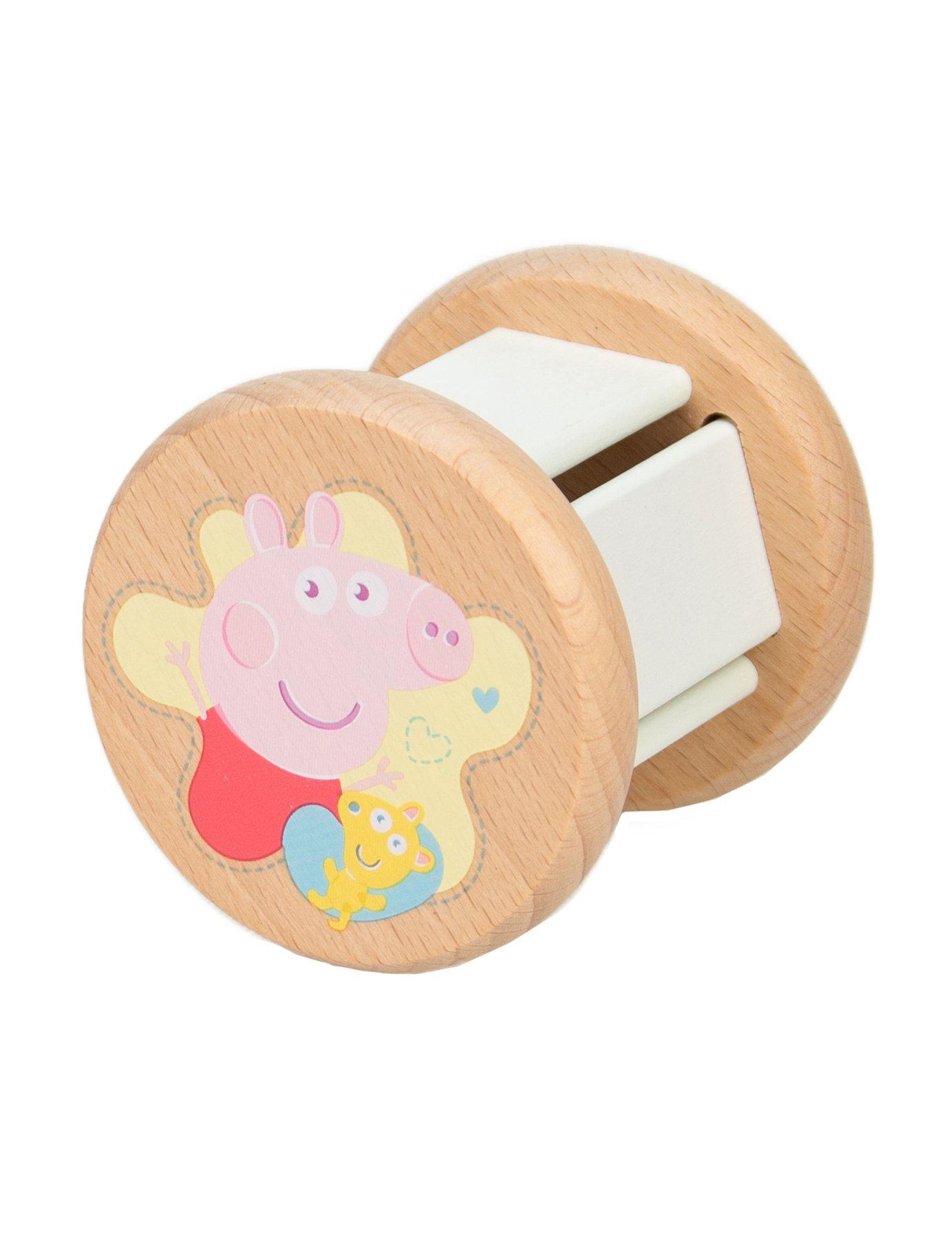 Image 5 of 7 of Peppa Pig Peppa Topple Tower + Roller Rattle