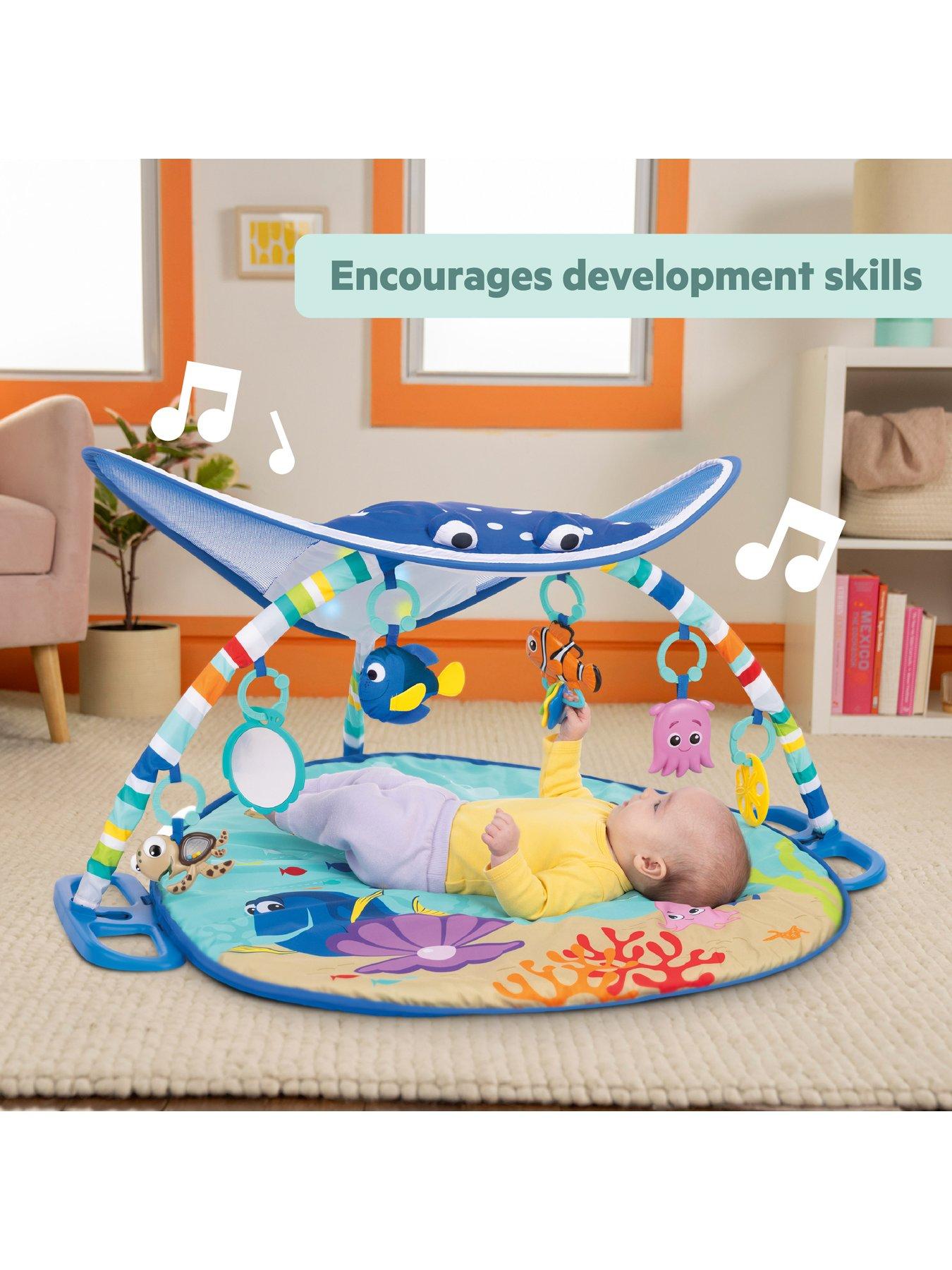 Bright Starts Disney Baby Finding Nemo Mr. Ray Ocean Lights