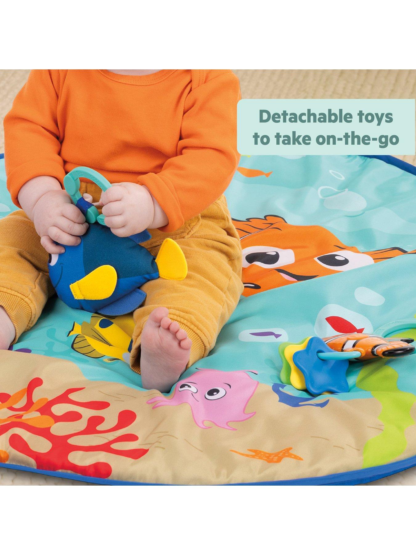 Image 4 of 8 of Bright Starts Disney Baby Finding Nemo Mr. Ray Ocean Lights &amp; Music Gym