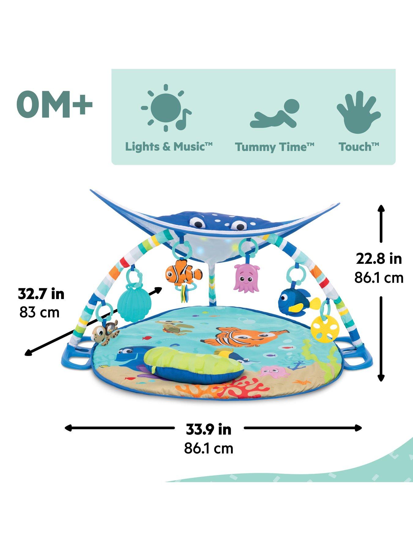 Bright Starts Disney Baby Finding Nemo Mr. Ray Ocean Lights